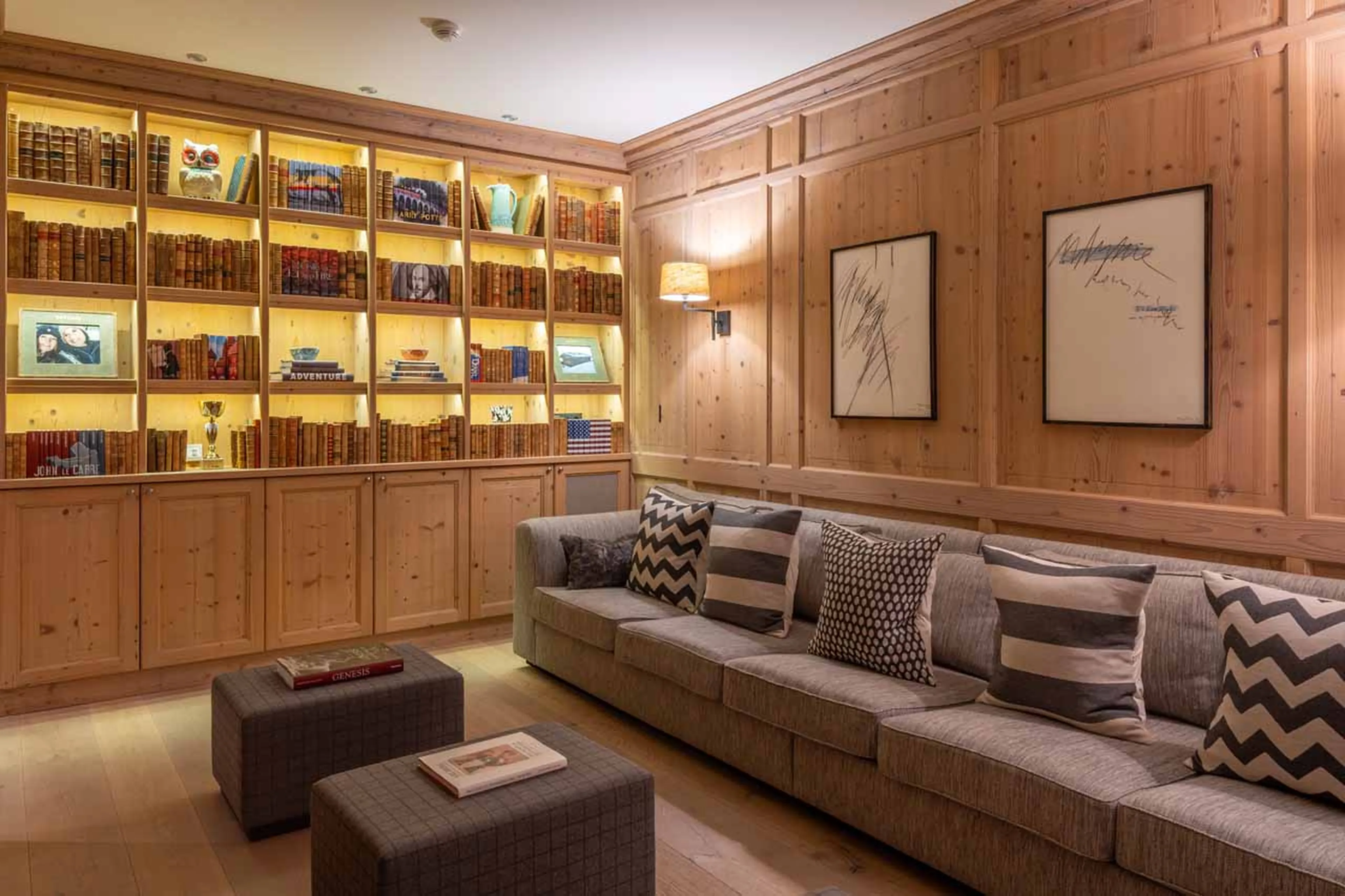 TV room at Skyfall Penthouse in St Christoph
