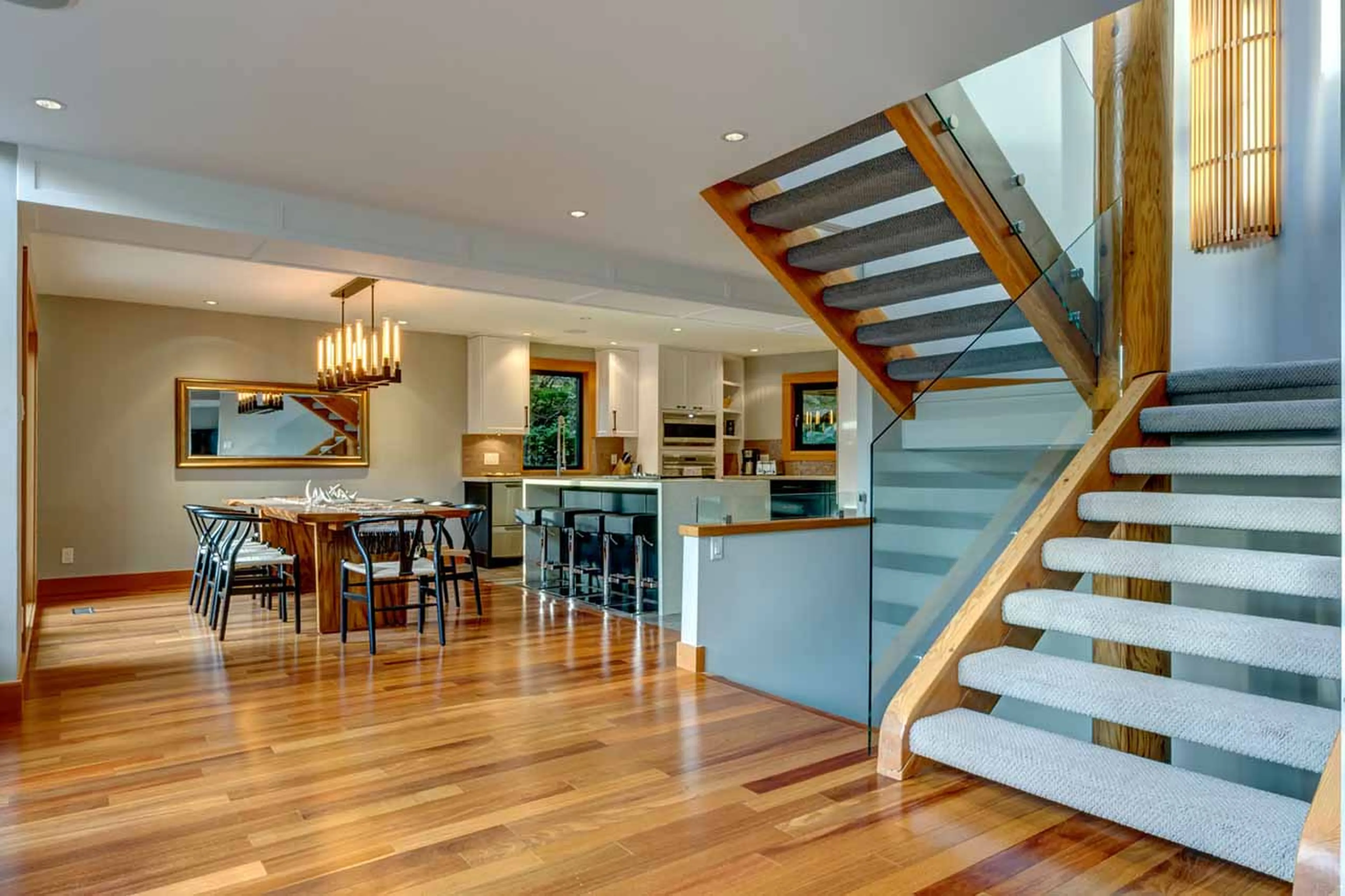 Staircase at Snowridge Views in Whistler