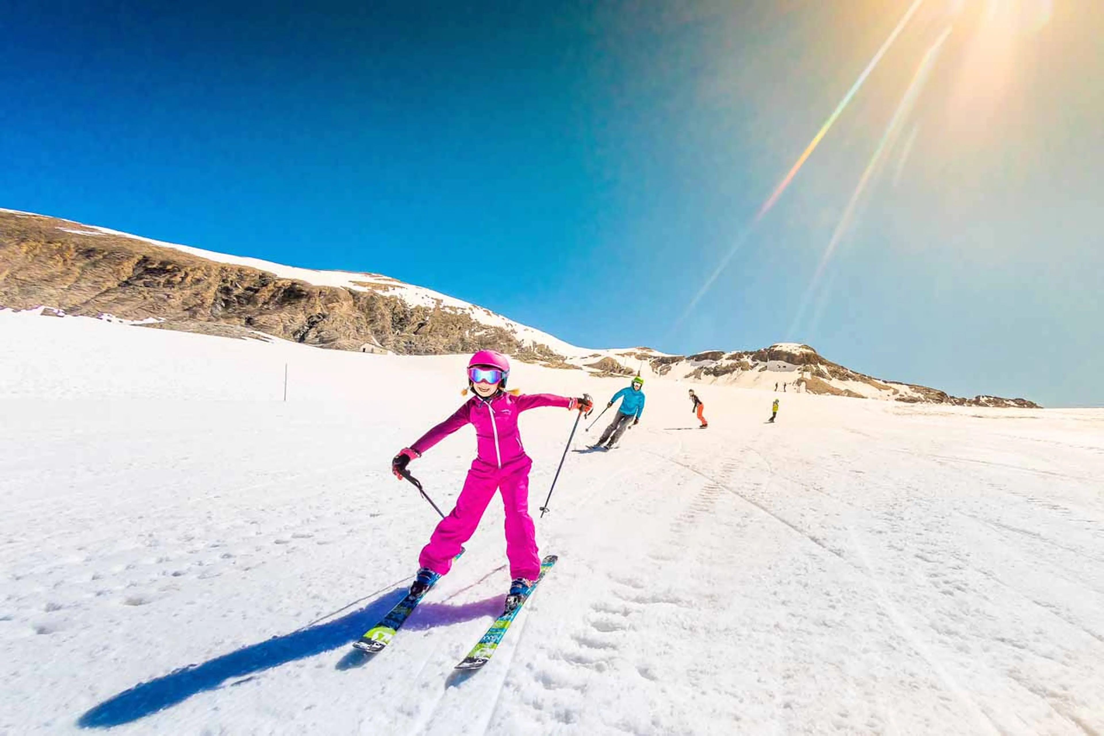 Summer skiing in Val d'Isere