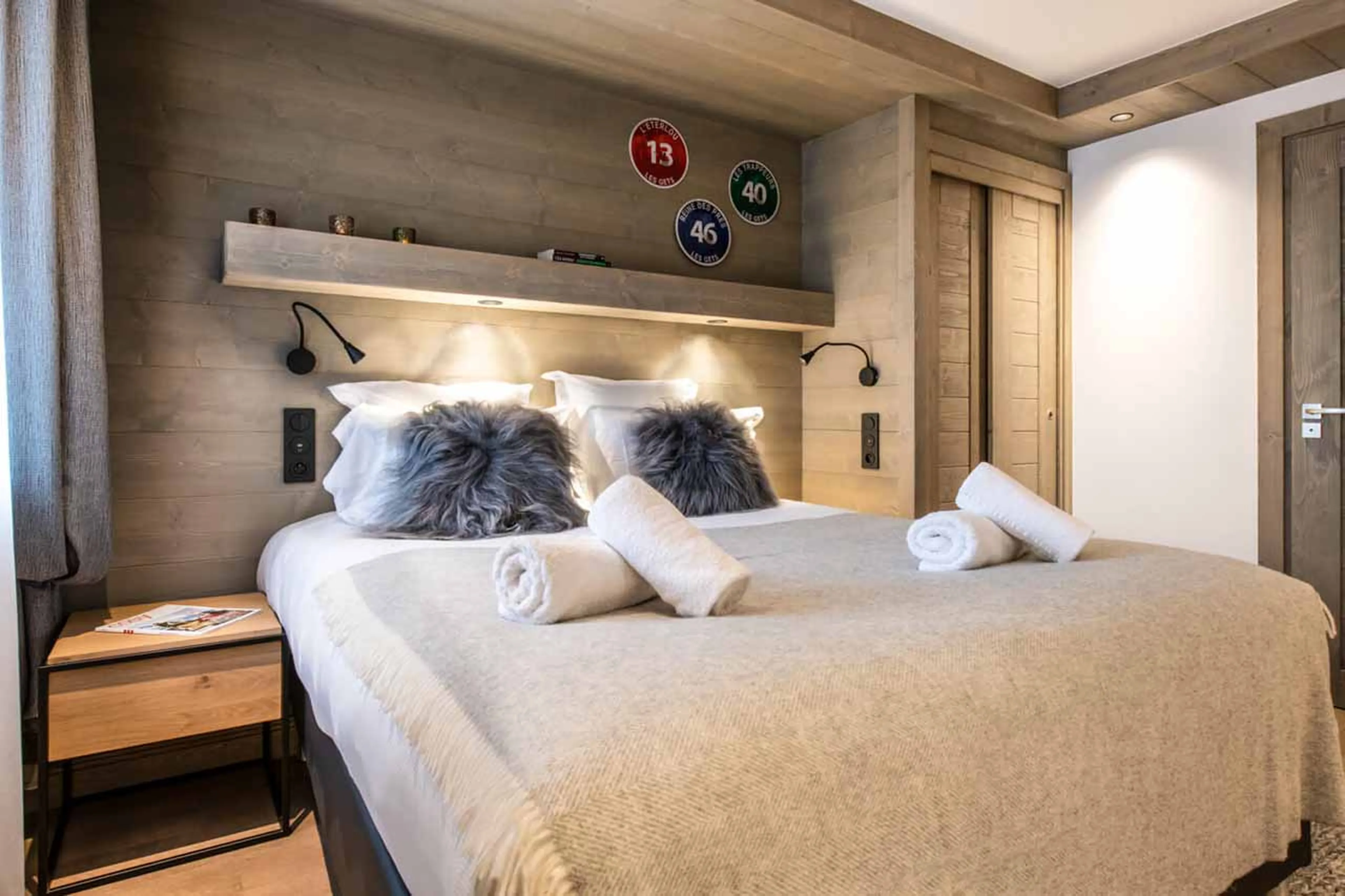 Second bedroom at Sundance Penthouse 610 in Courchevel 1650