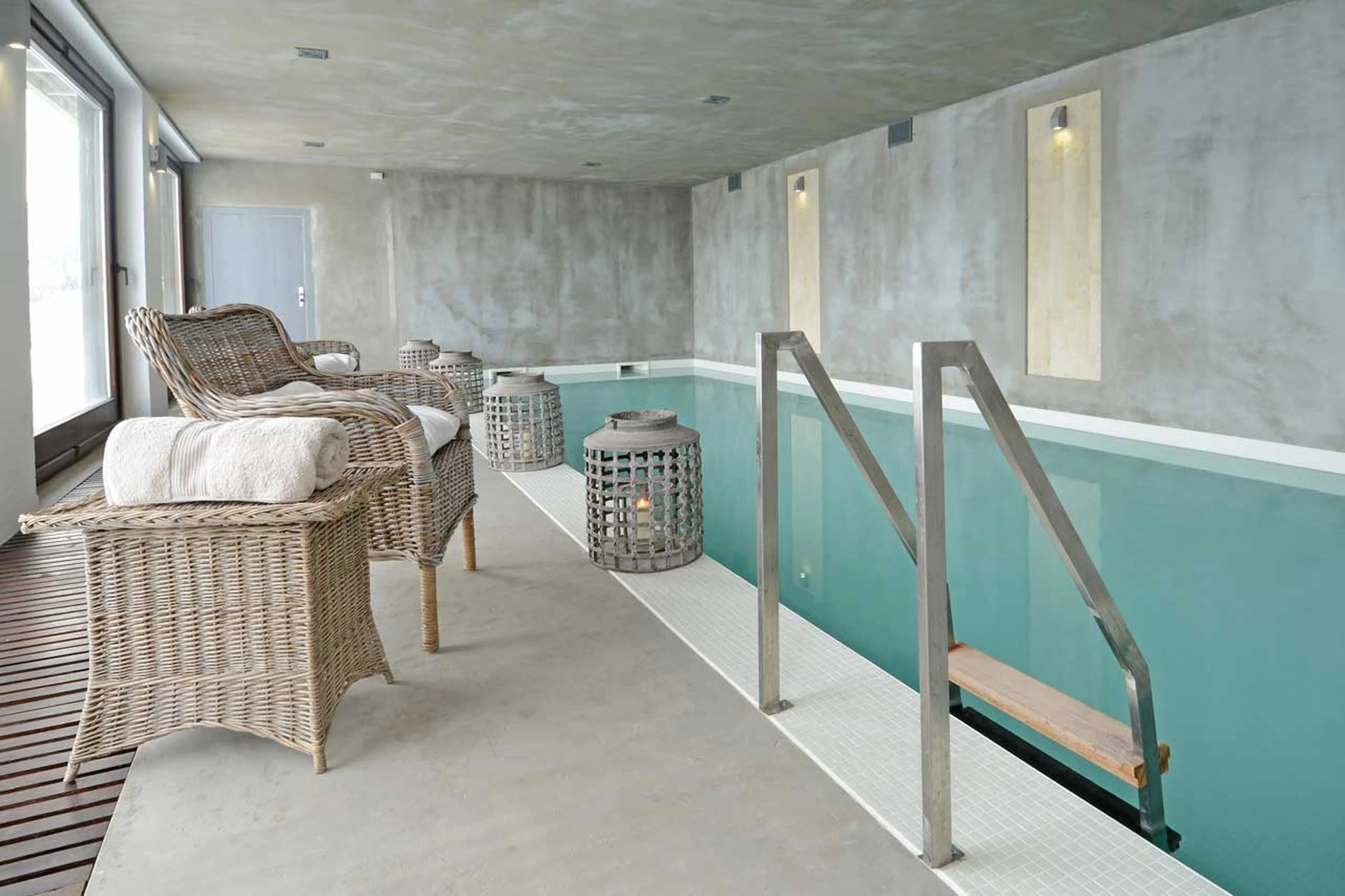 Spa area at Villa Gella in the Rhodope Mountains