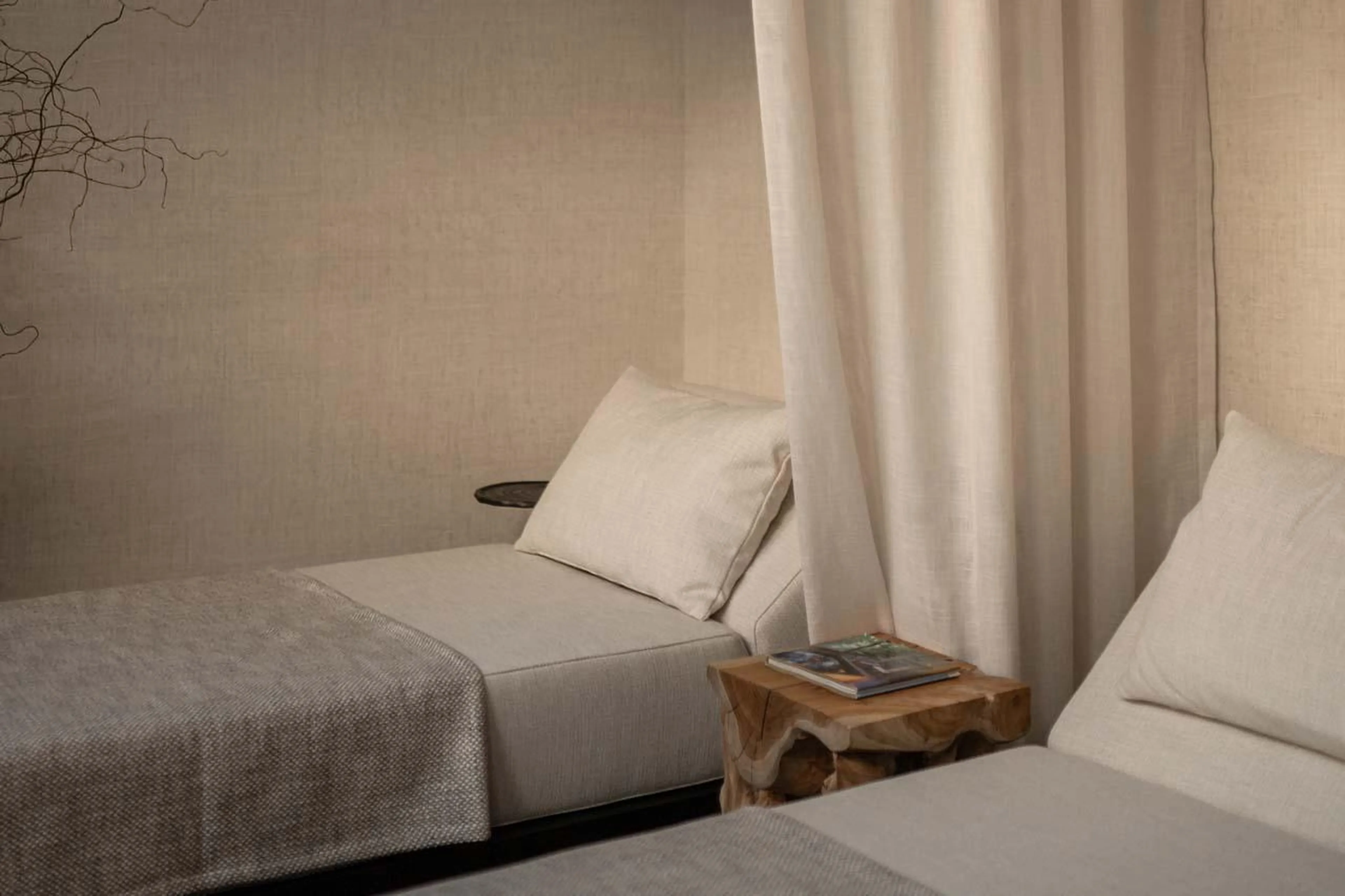 Relaxation area at The Barn in Lech