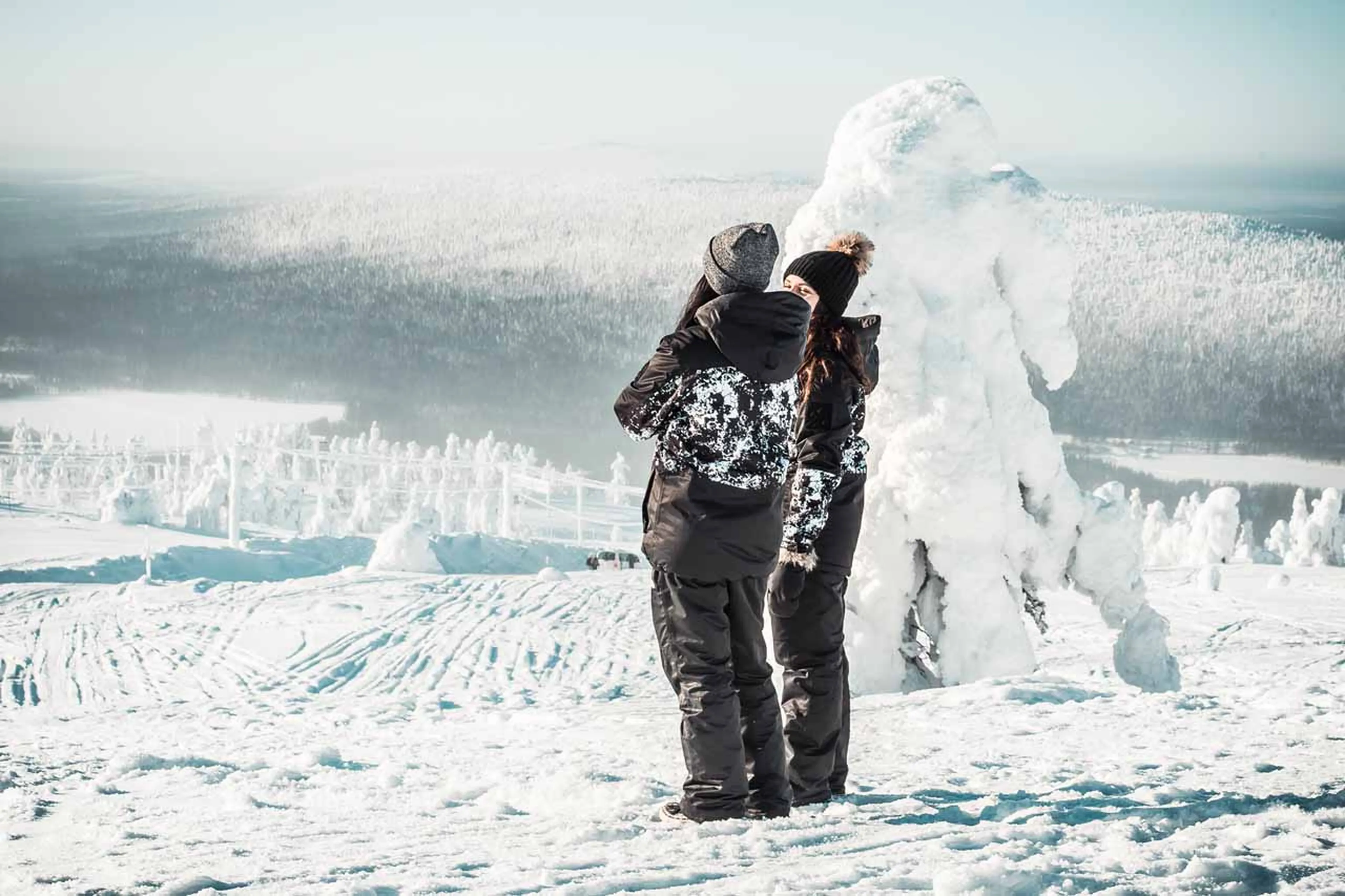 Winter clothing at The Fell Lodge, Finland