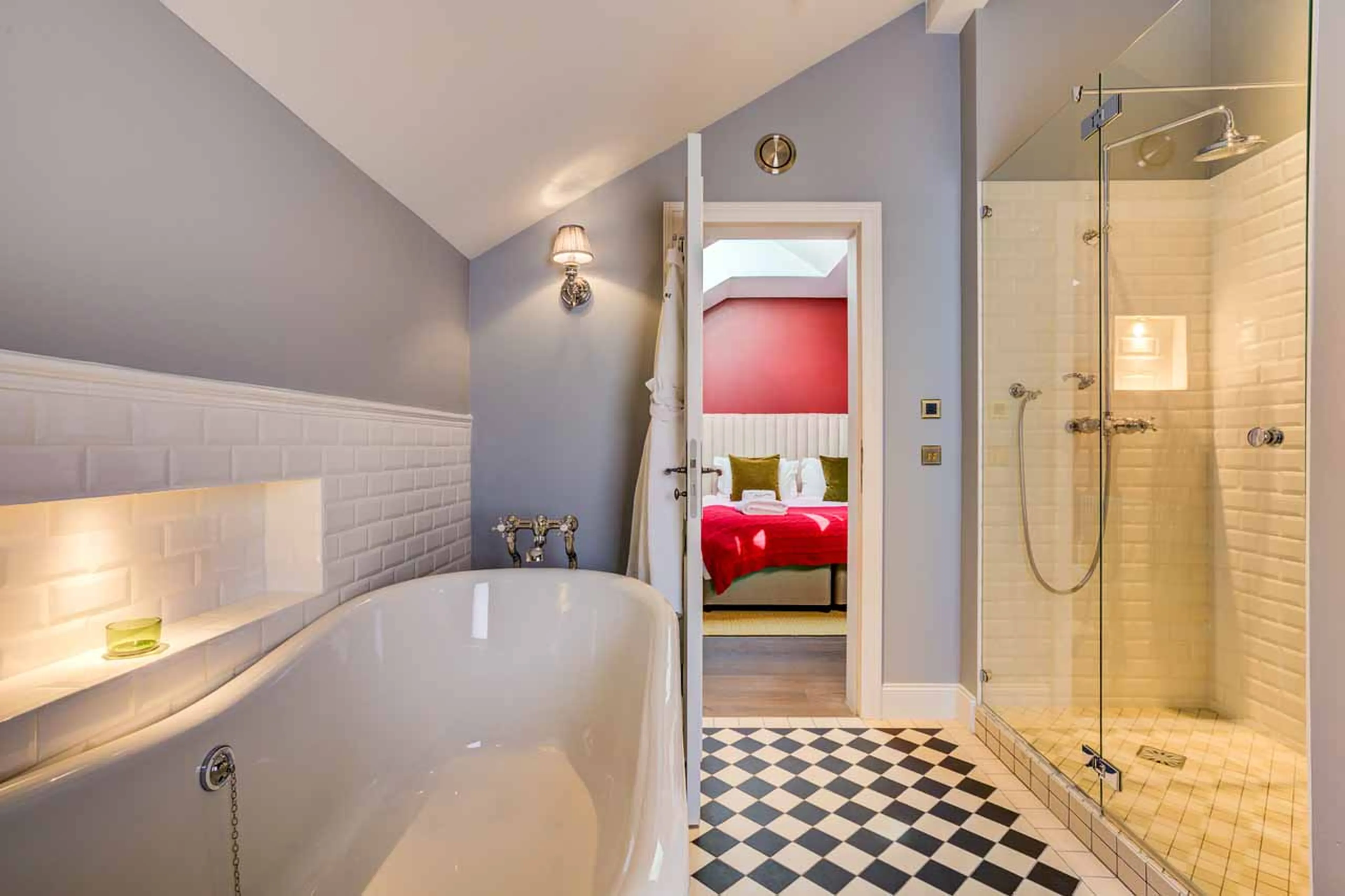 Bedroom five at The Lightbowne in Meribel