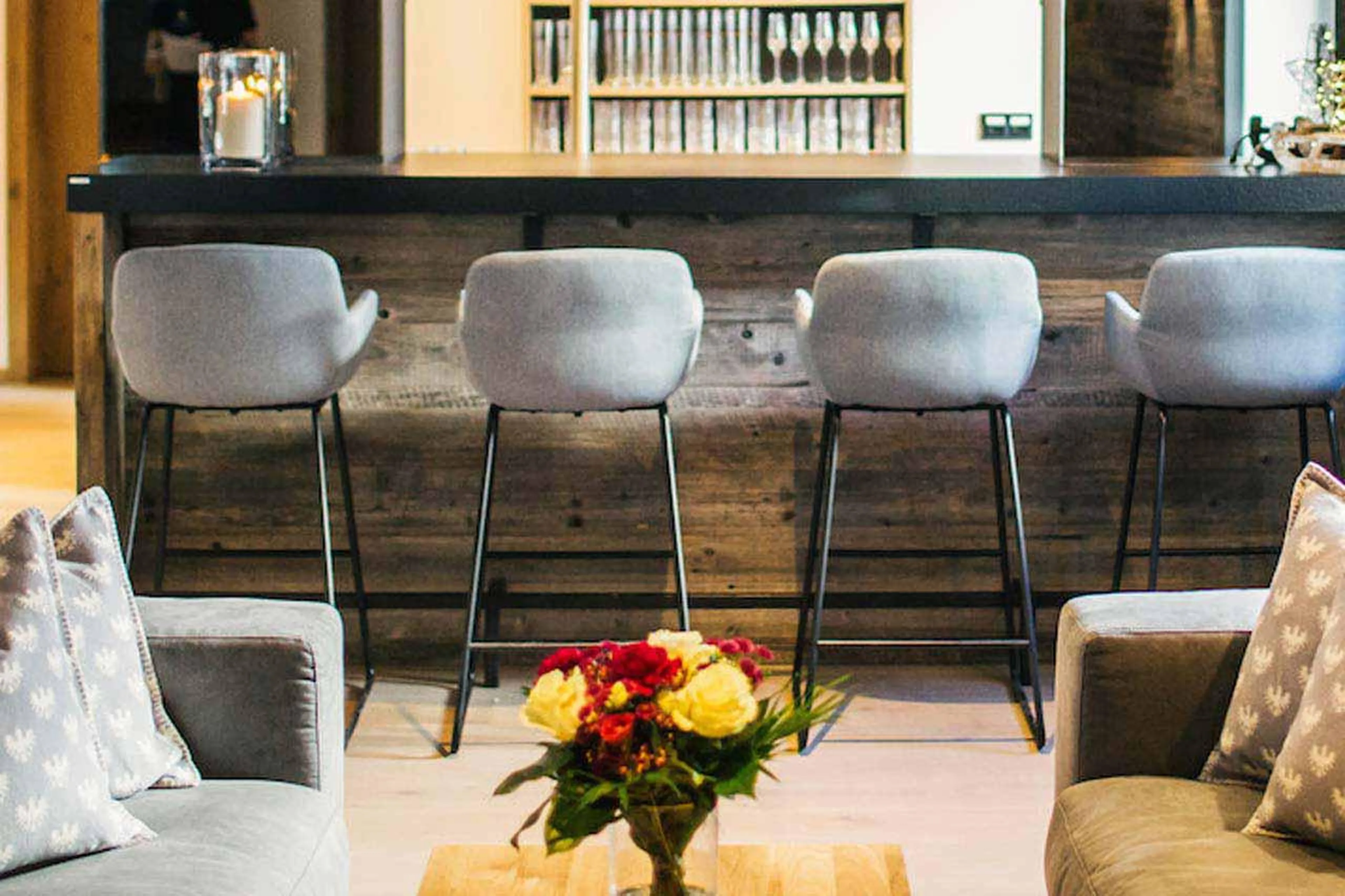 Bar stools in The Lodge @ 47