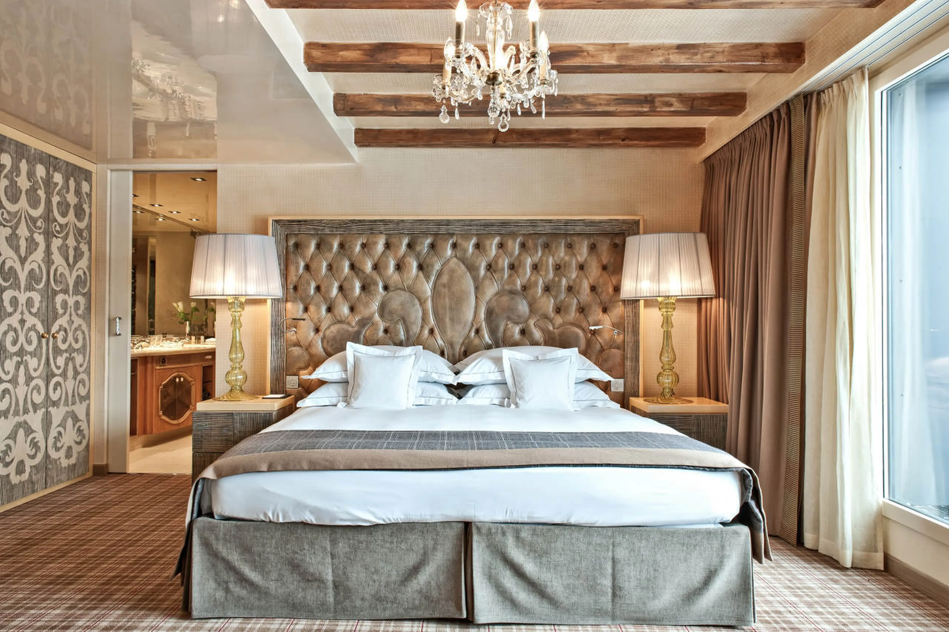 Third bedroom in The Penthouse in St Moritz