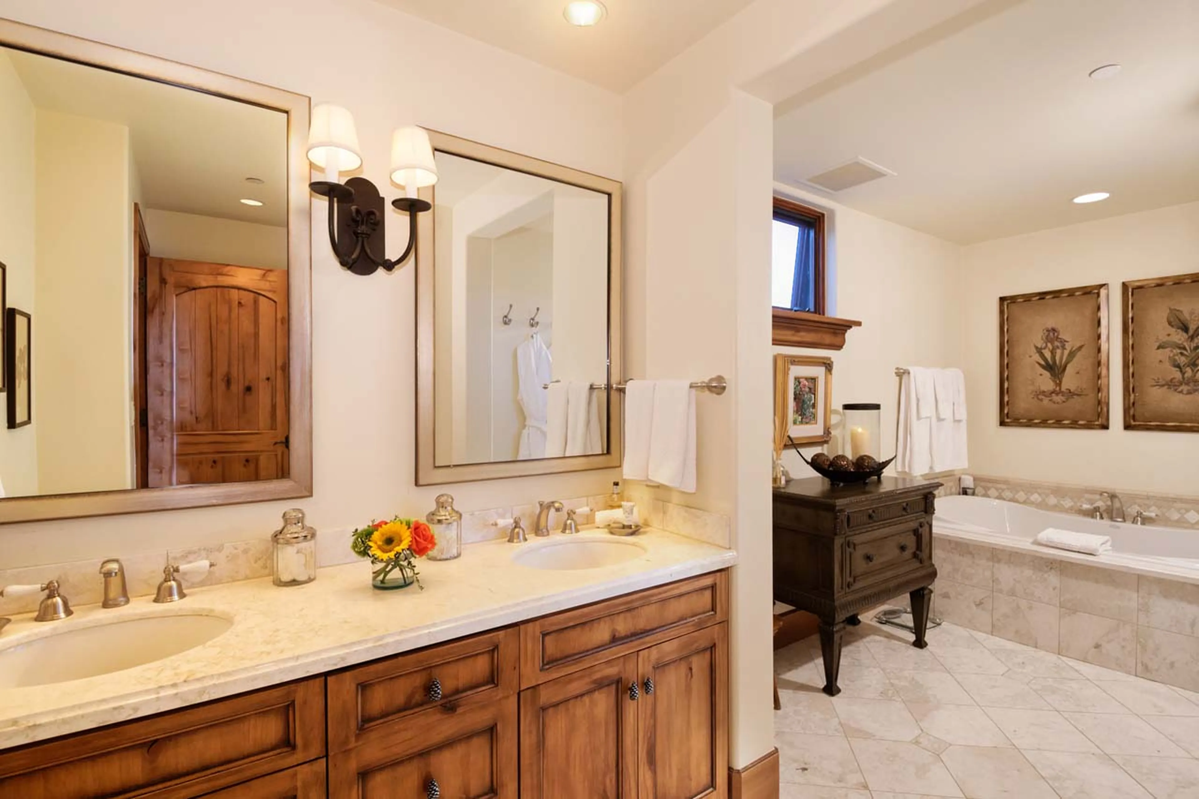Bathroom one at The West Wing in Beaver Creek
