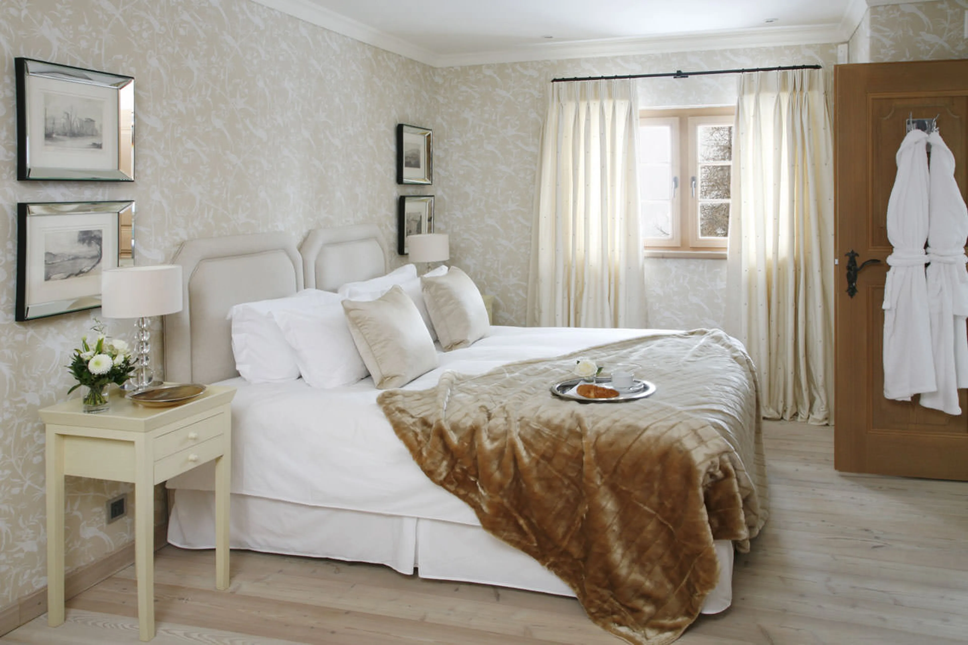 Bedroom two at  Tivoli Lodge in Davos