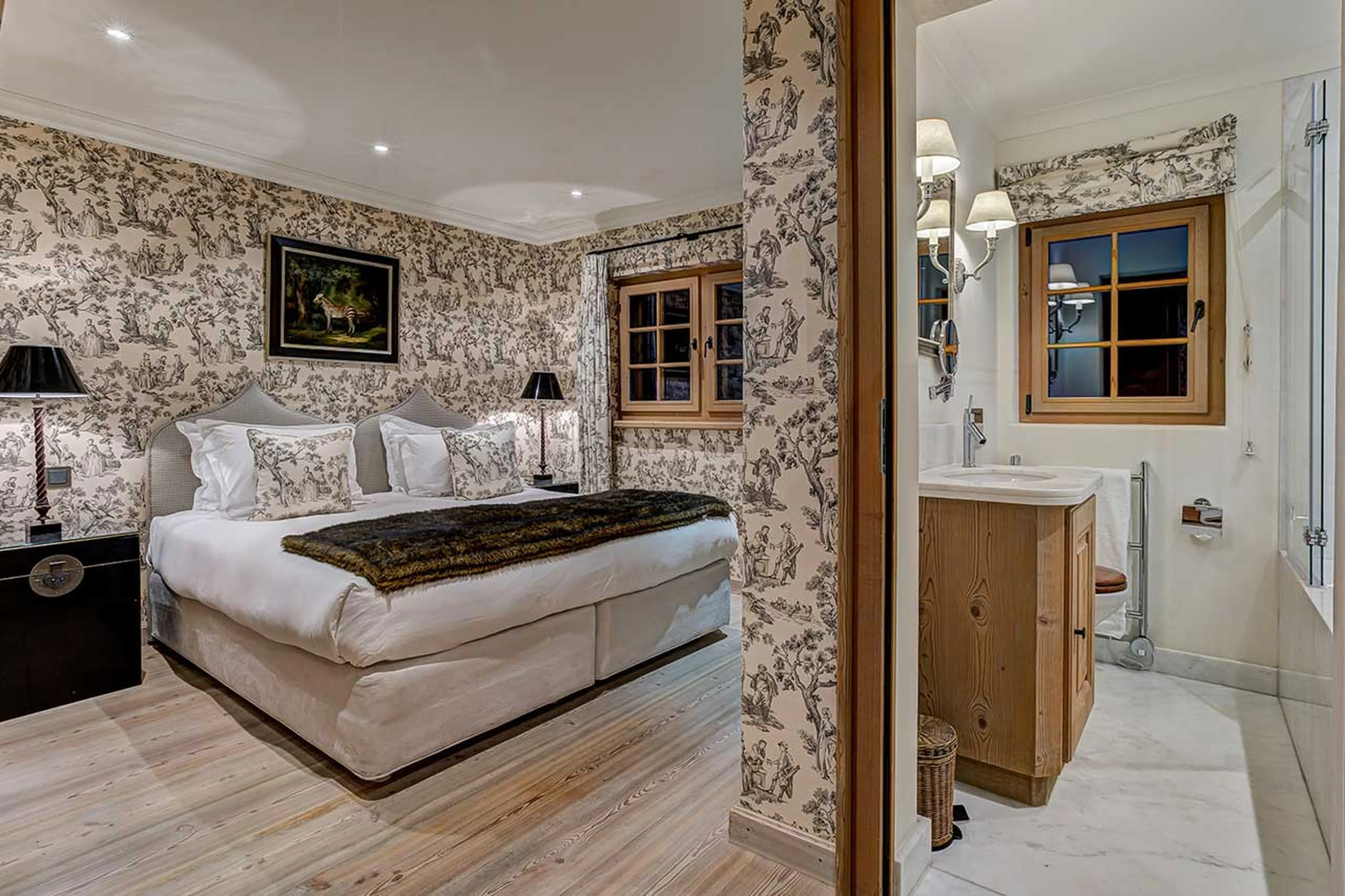 Bedroom four at  Tivoli Lodge in Davos