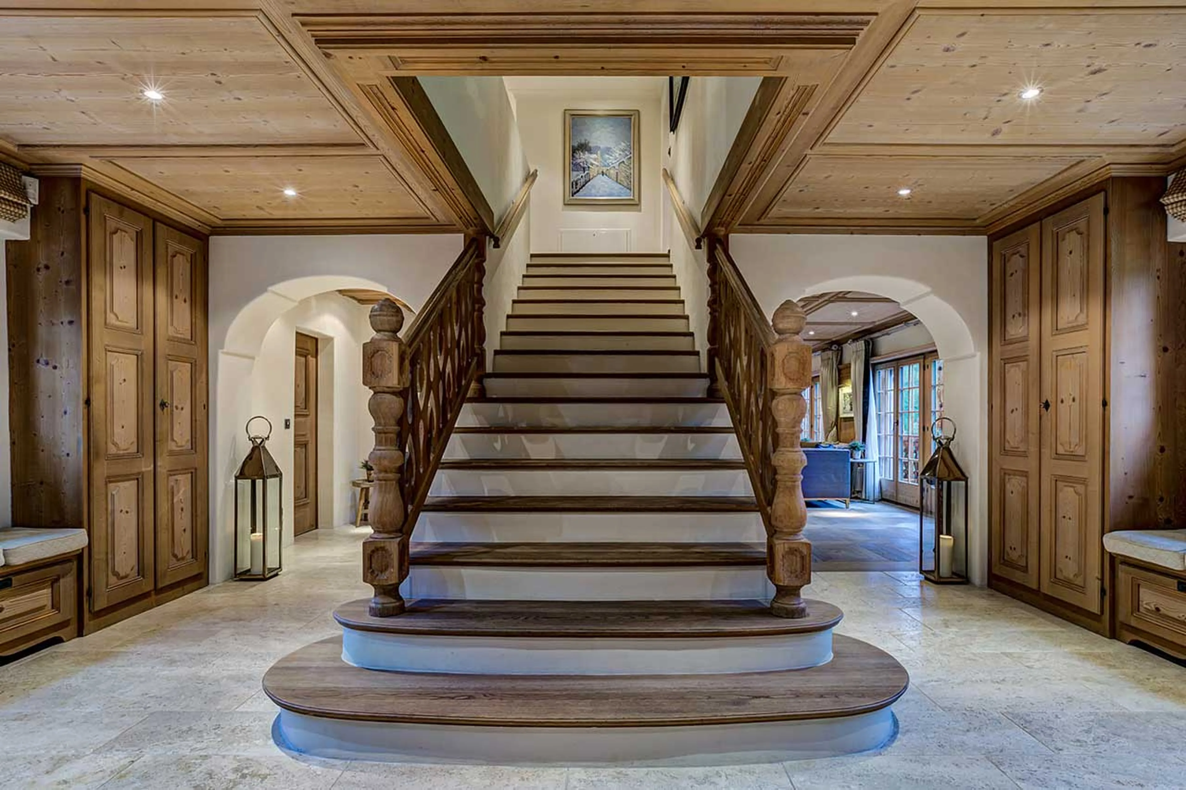 Entrance to  Tivoli Lodge in Davos