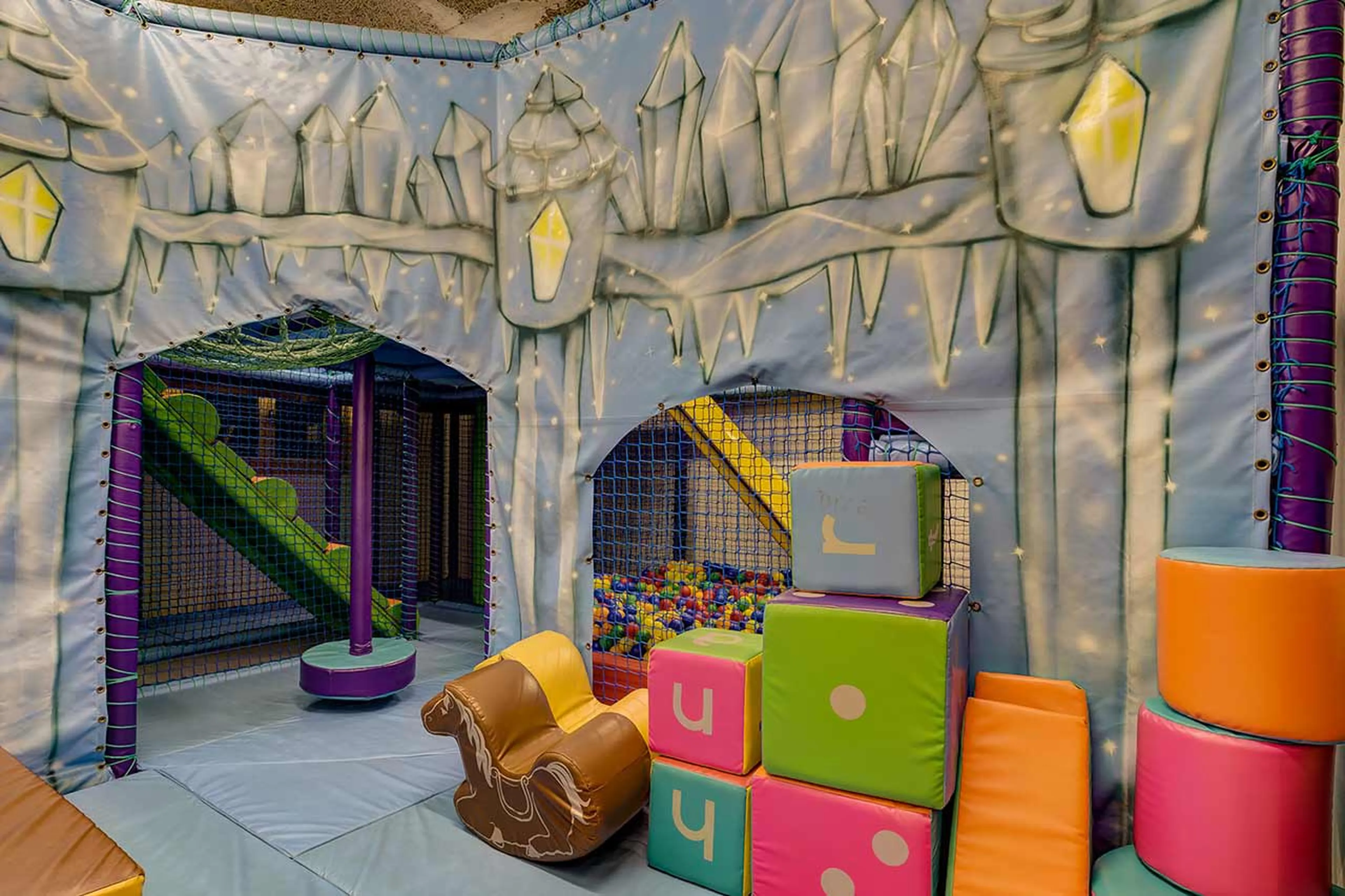 Kids play room at Tivoli Lodge in Davos