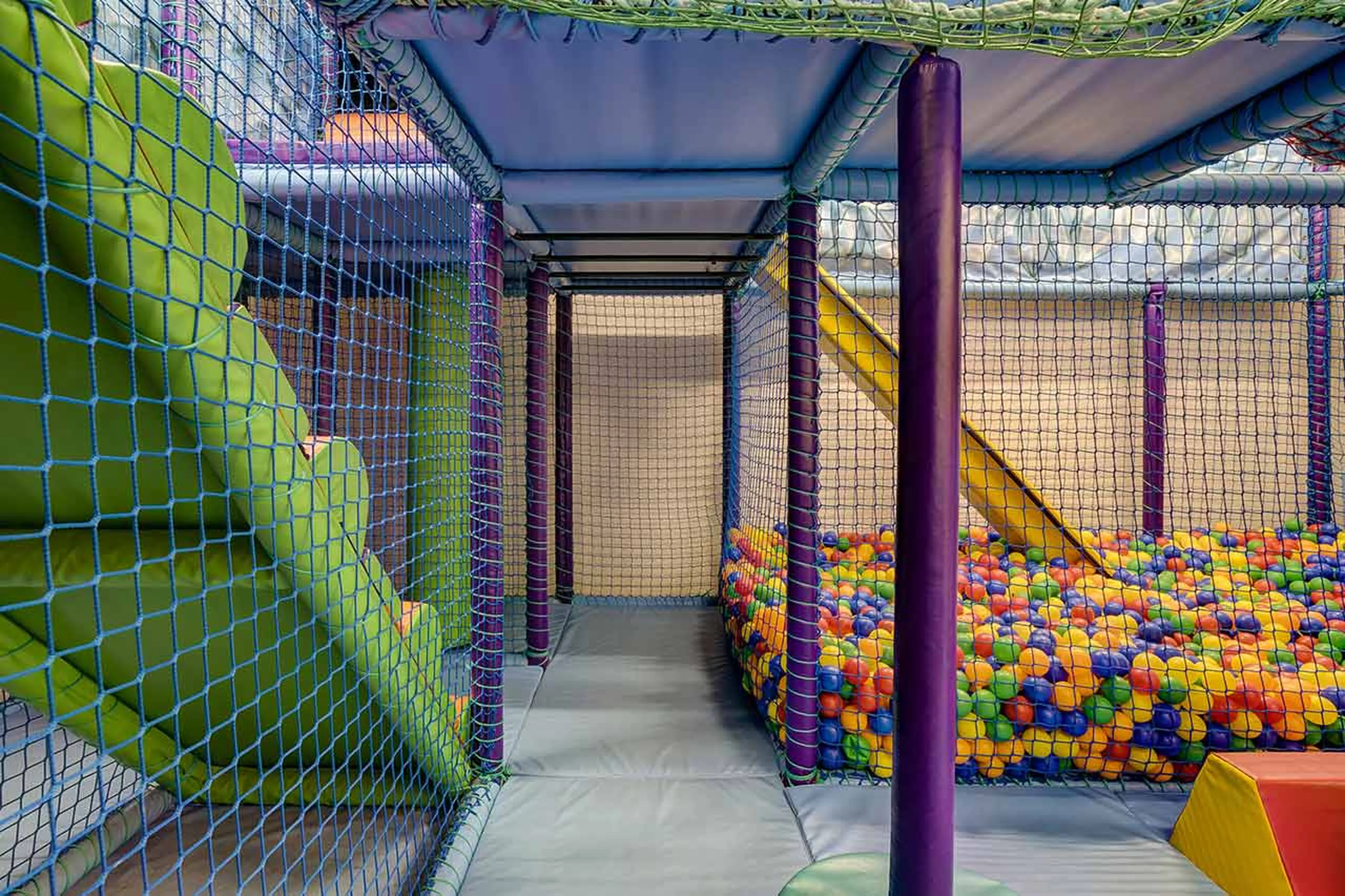 Soft play room at Tivoli Lodge in Davos