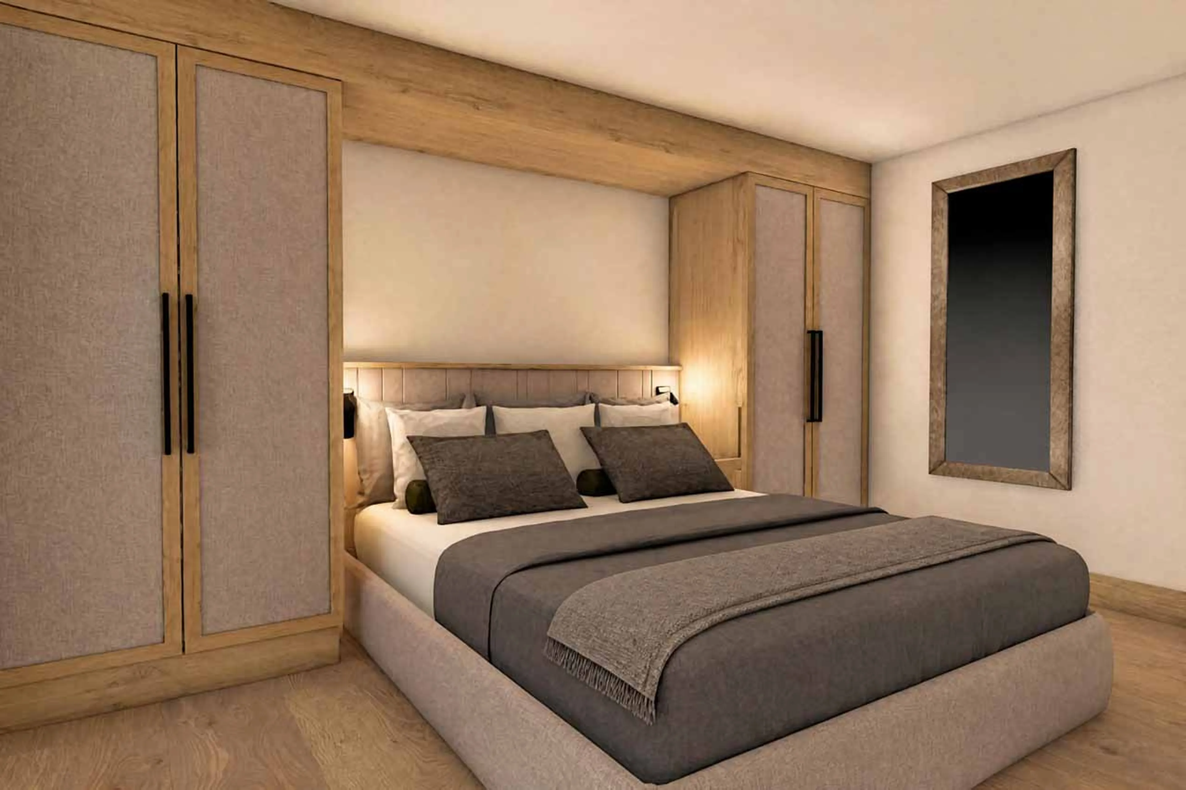 Bedroom 1 at Apartment Ula Signature 105 Family in Lech