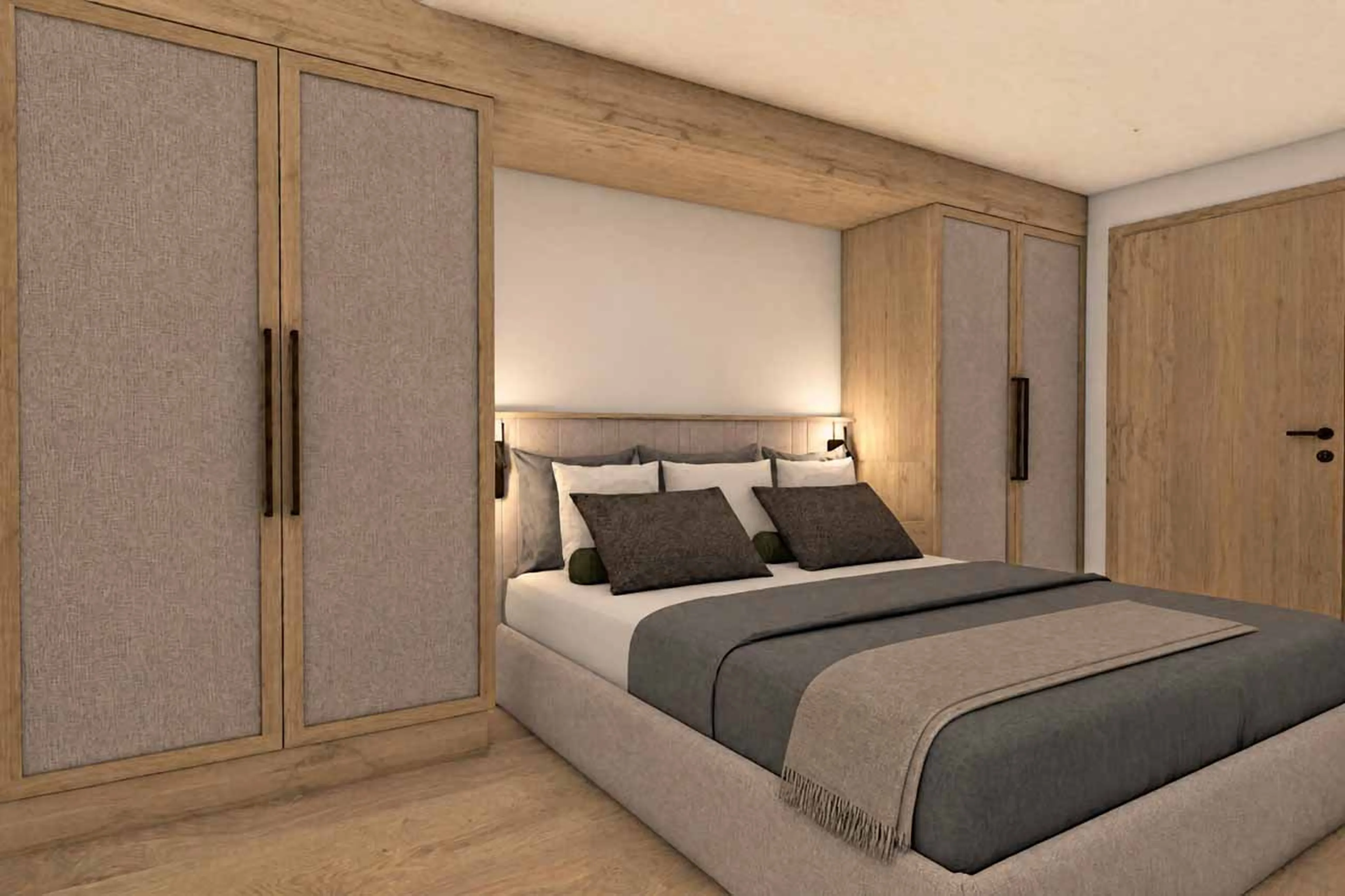 Bedroom 3 at Apartment Ula Signature 105 Family in Lech