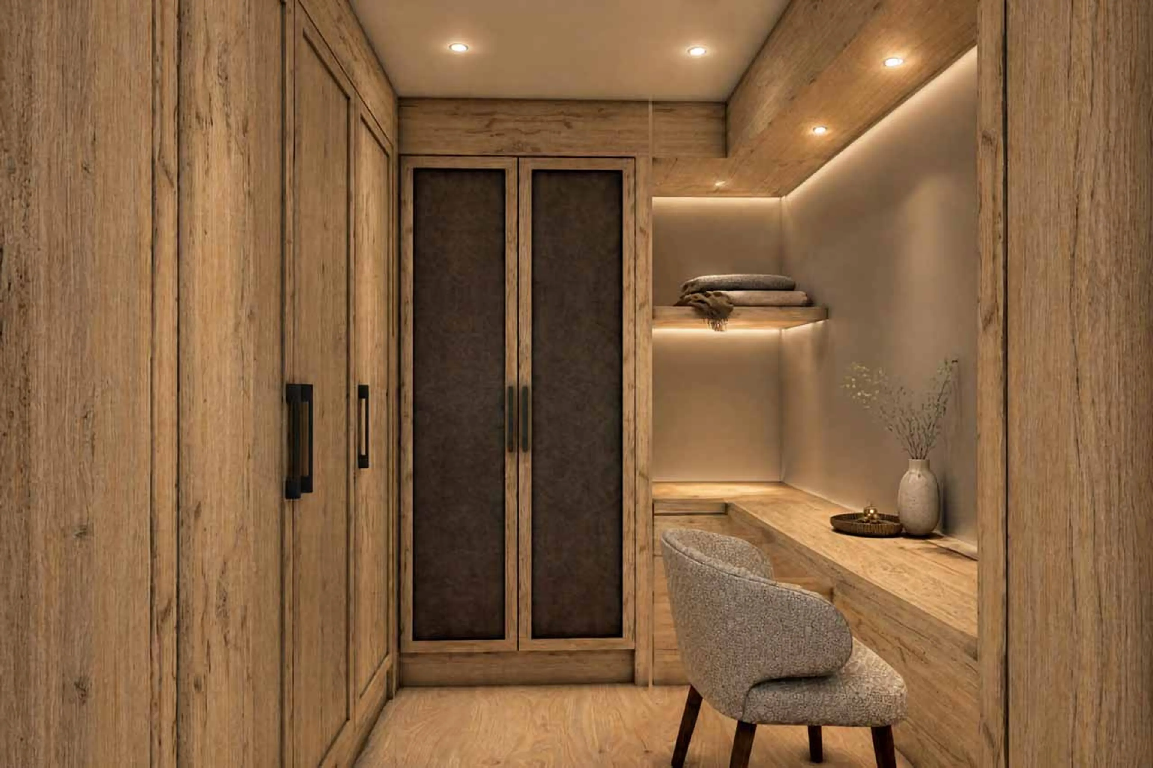 Dressing room at Apartment Ula Signature 102 in Lech