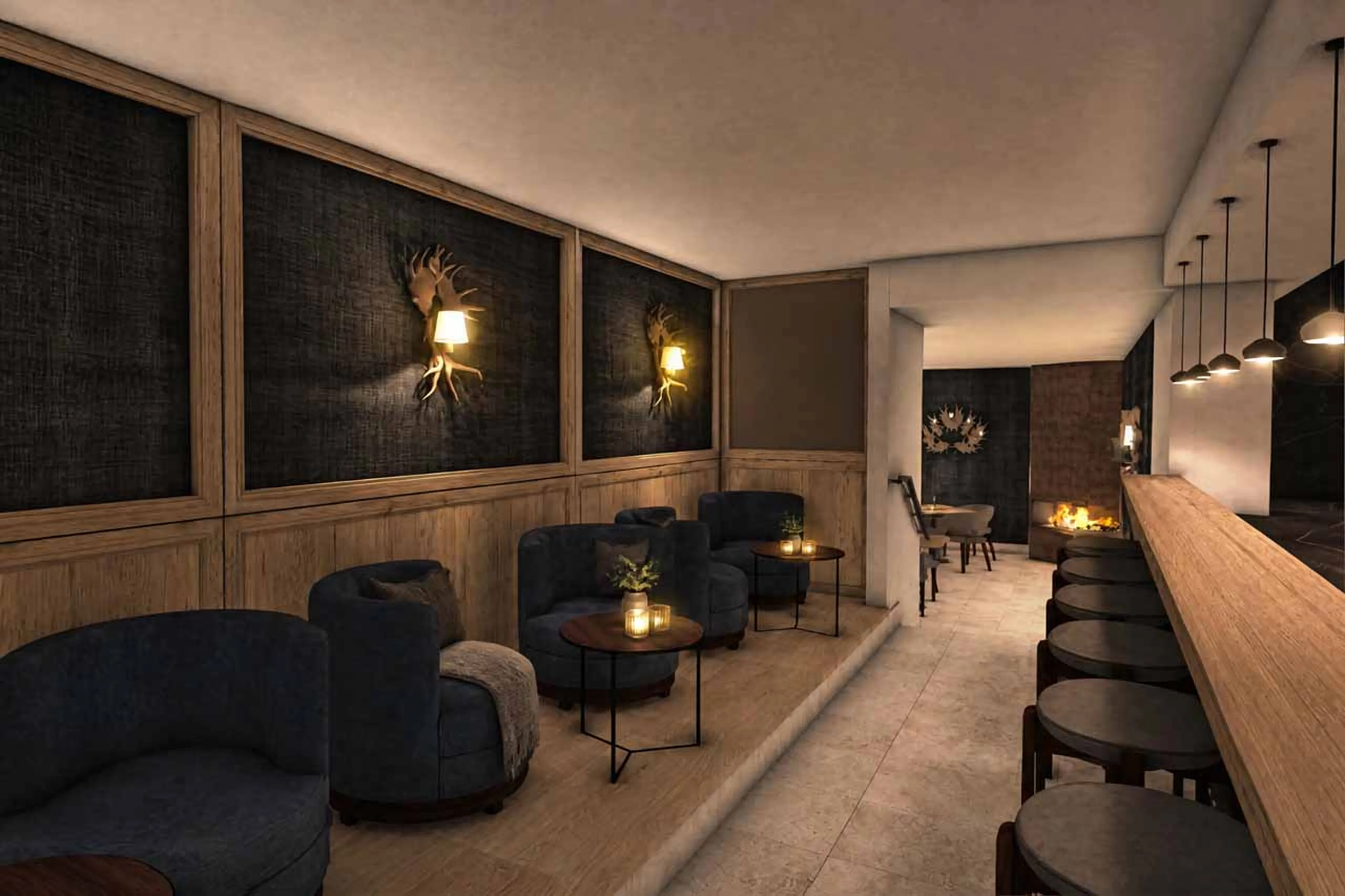 Bar at Ula Signature 103 in Lech