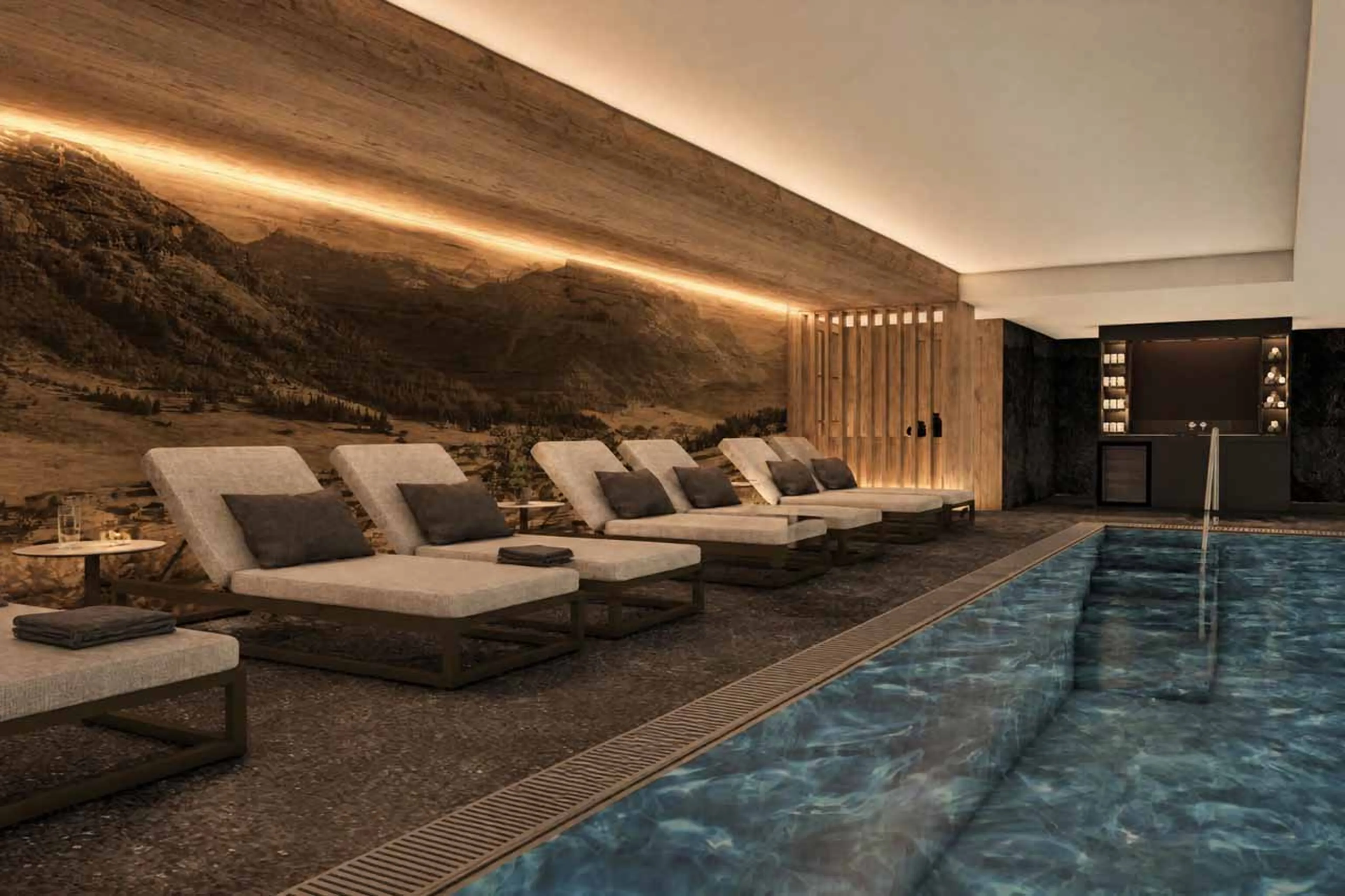 Spa with pool at Apartment Ula Signature 102 in Lech