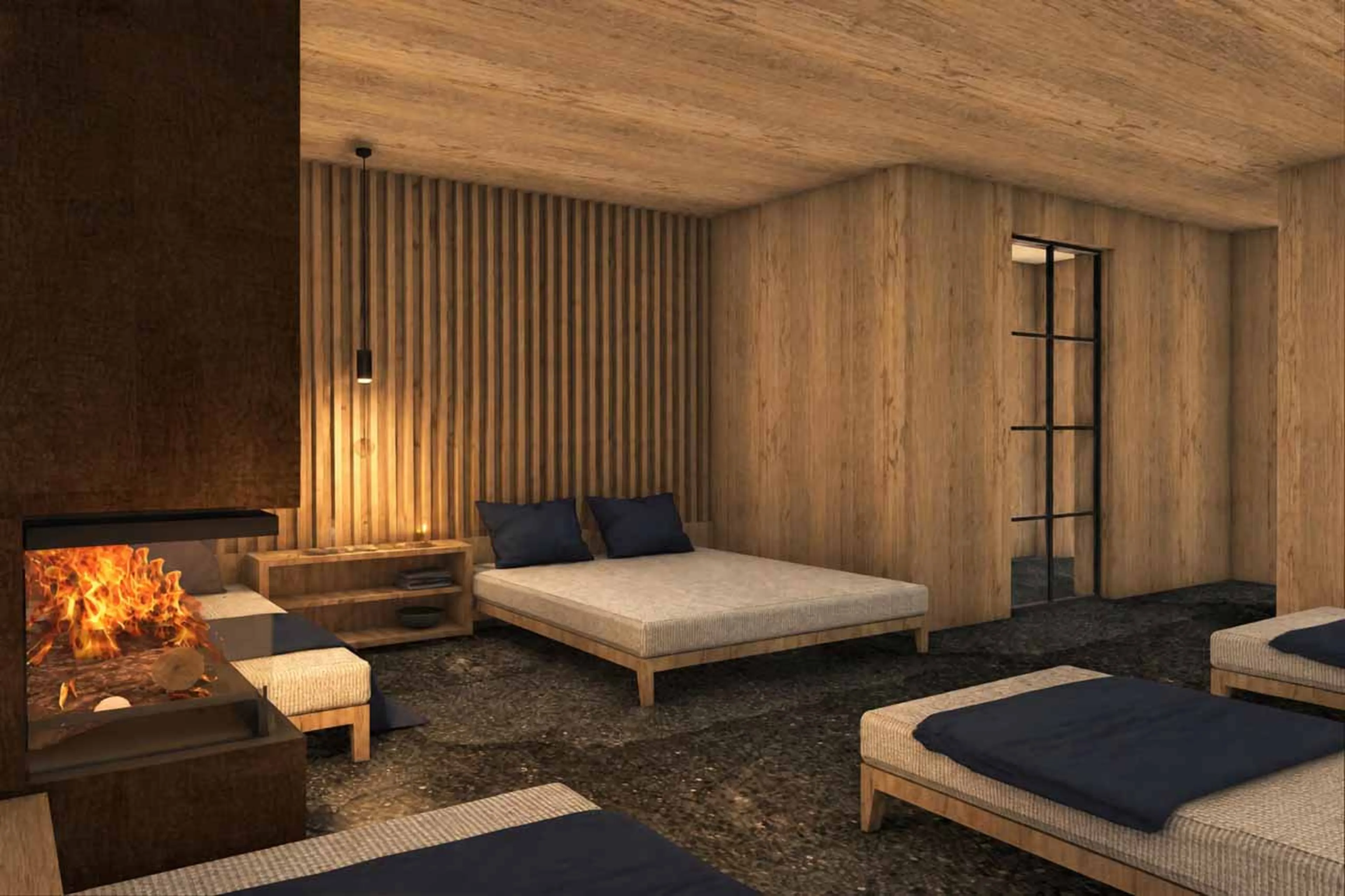 Spa relaxation area at Apartment Ula Signature 102 in Lech