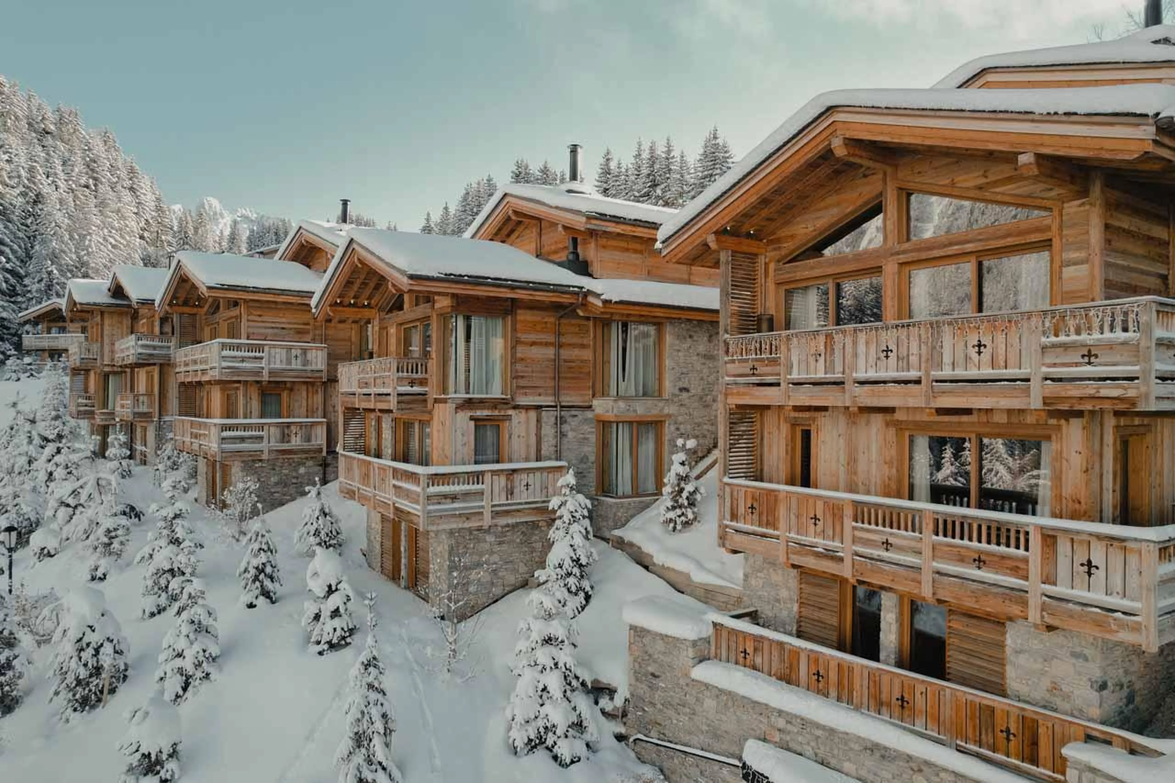 Exterior of Ultima Courchevel Signature Residences in Courchevel 1650