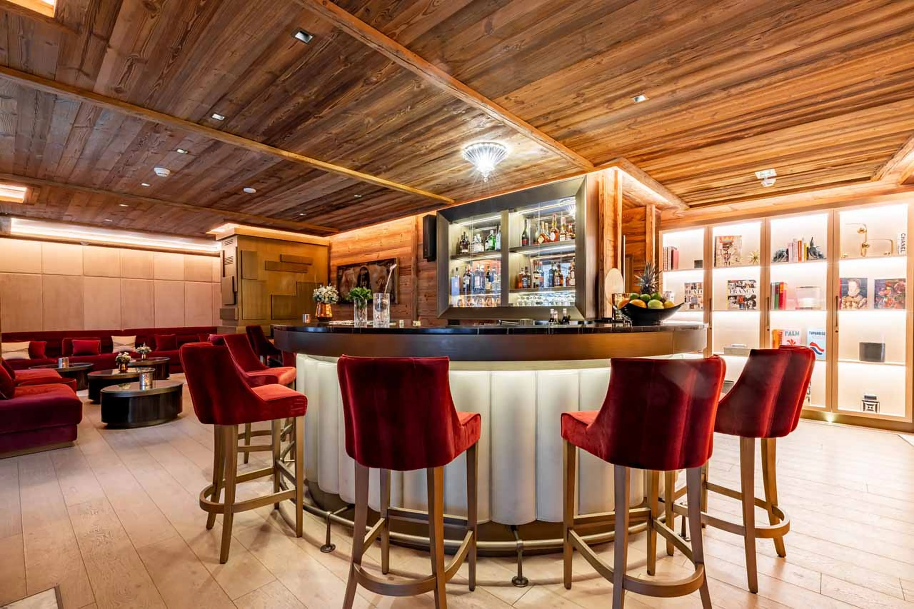 Bar at Ultima Courchevel Signature Residence in Courchevel 1650