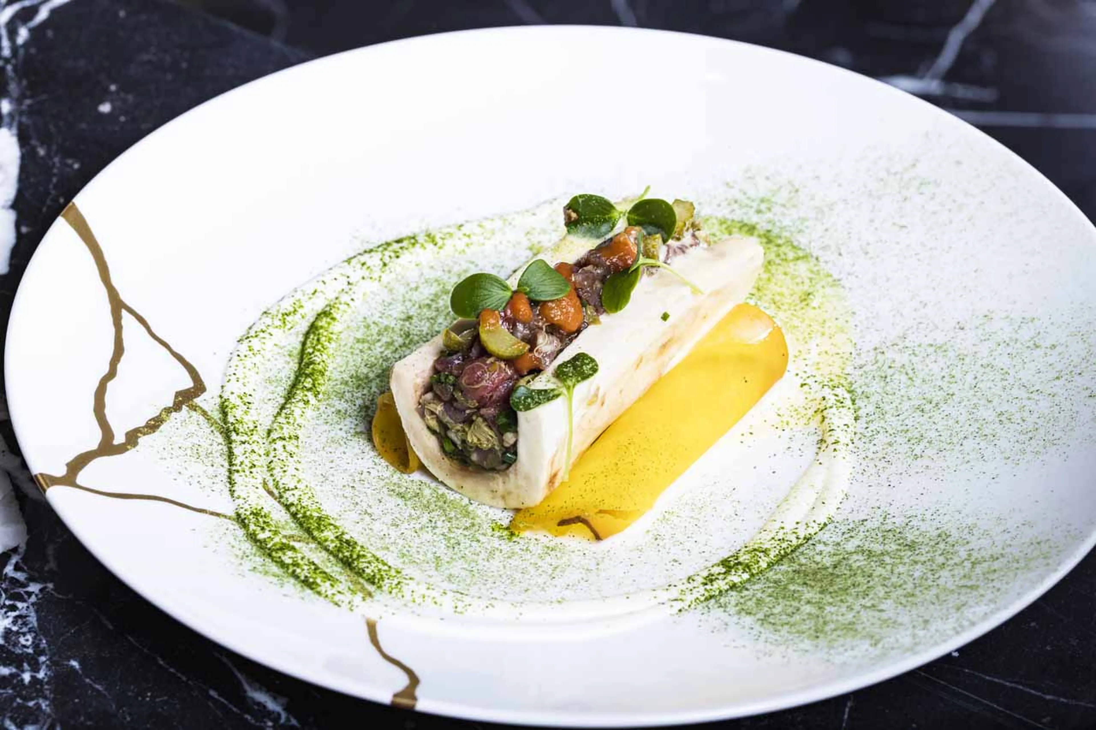 Delicious food at Ultima Courchevel Signature Residence in Courchevel 1650