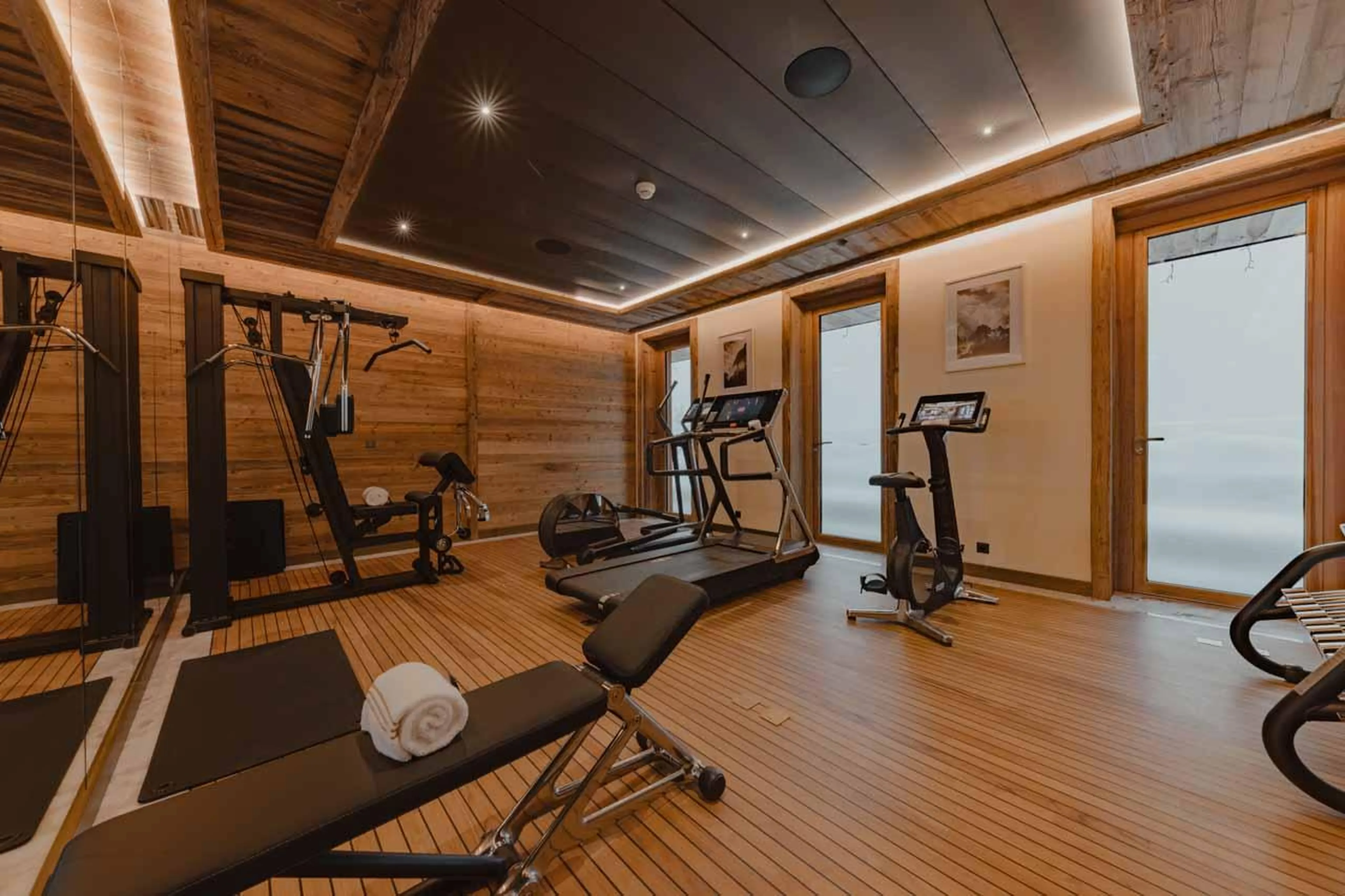 Gym at Ultima Courchevel Belvedere in Courchevel 1650