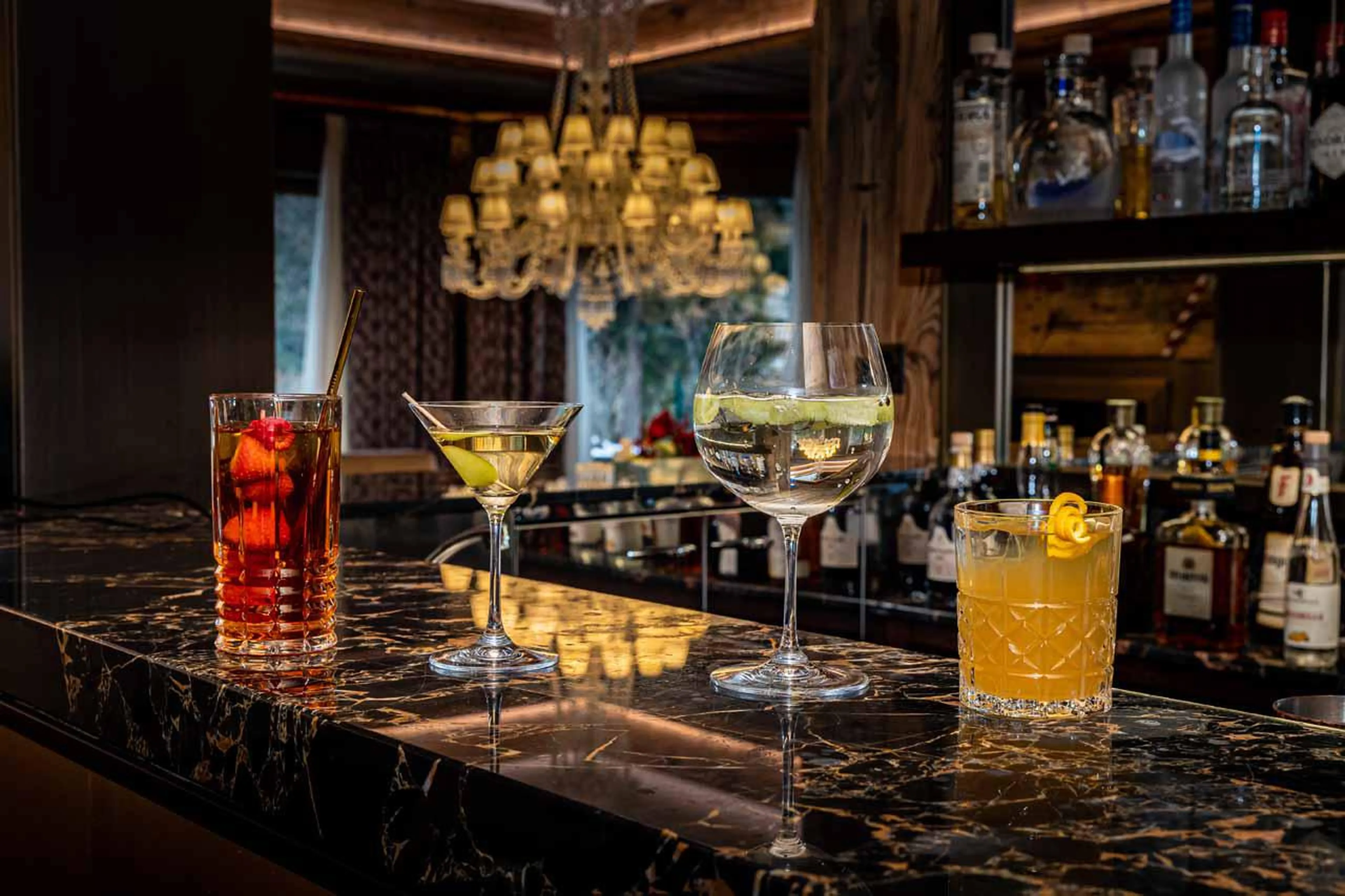 Cocktails at Ultima Crans Montana