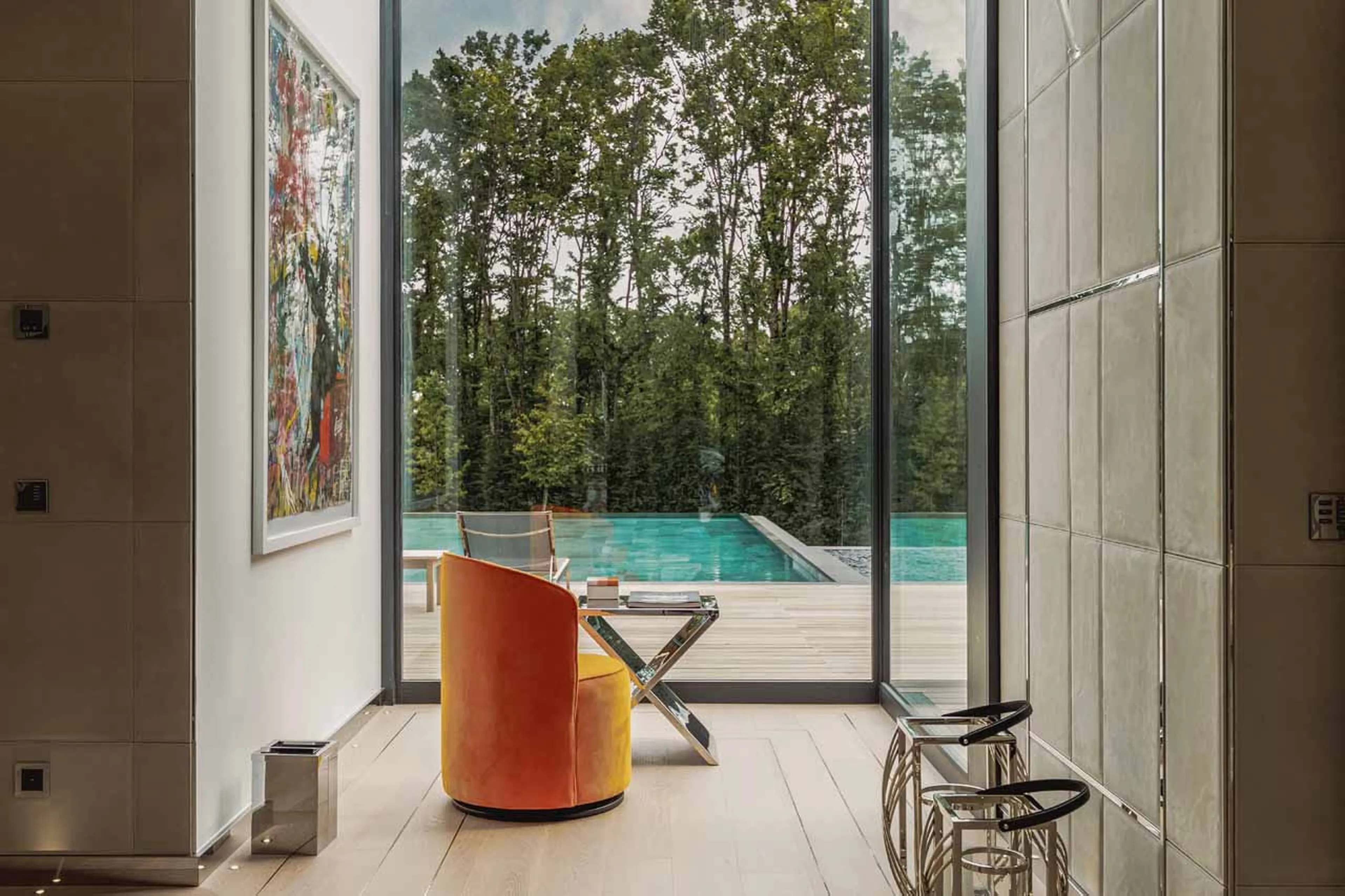 Interior of Ultima Grand Villa in Geneva