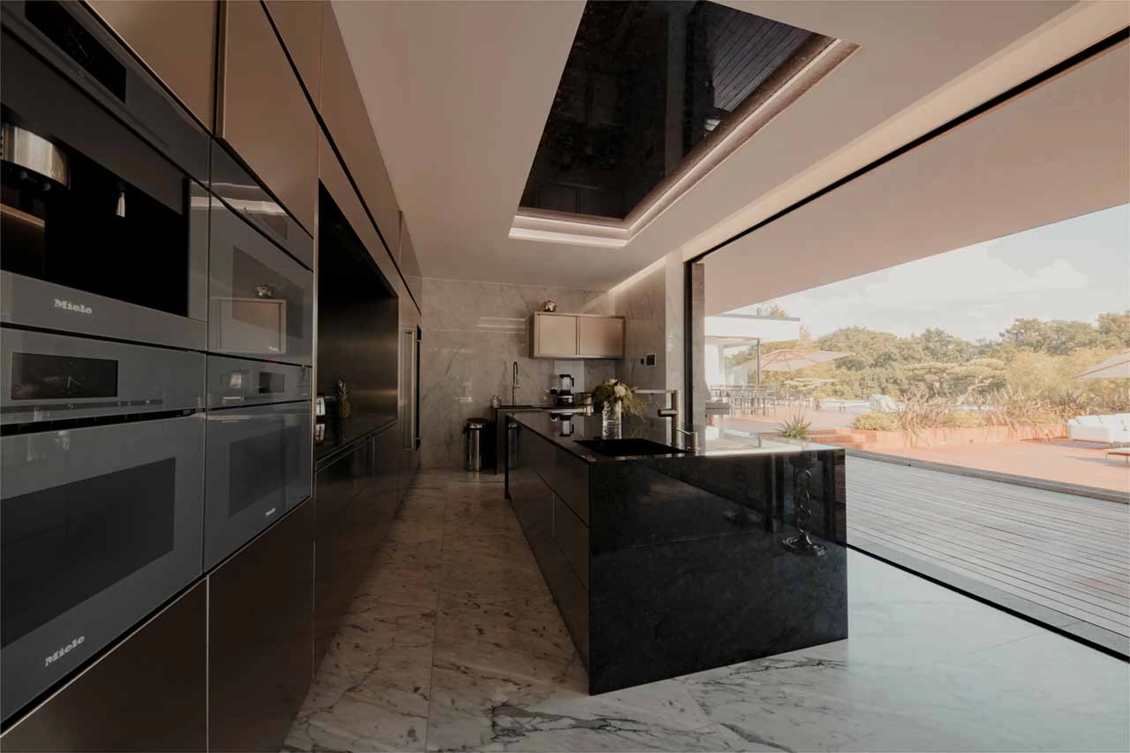 Kitchen at Ultima Grand Villa in Geneva