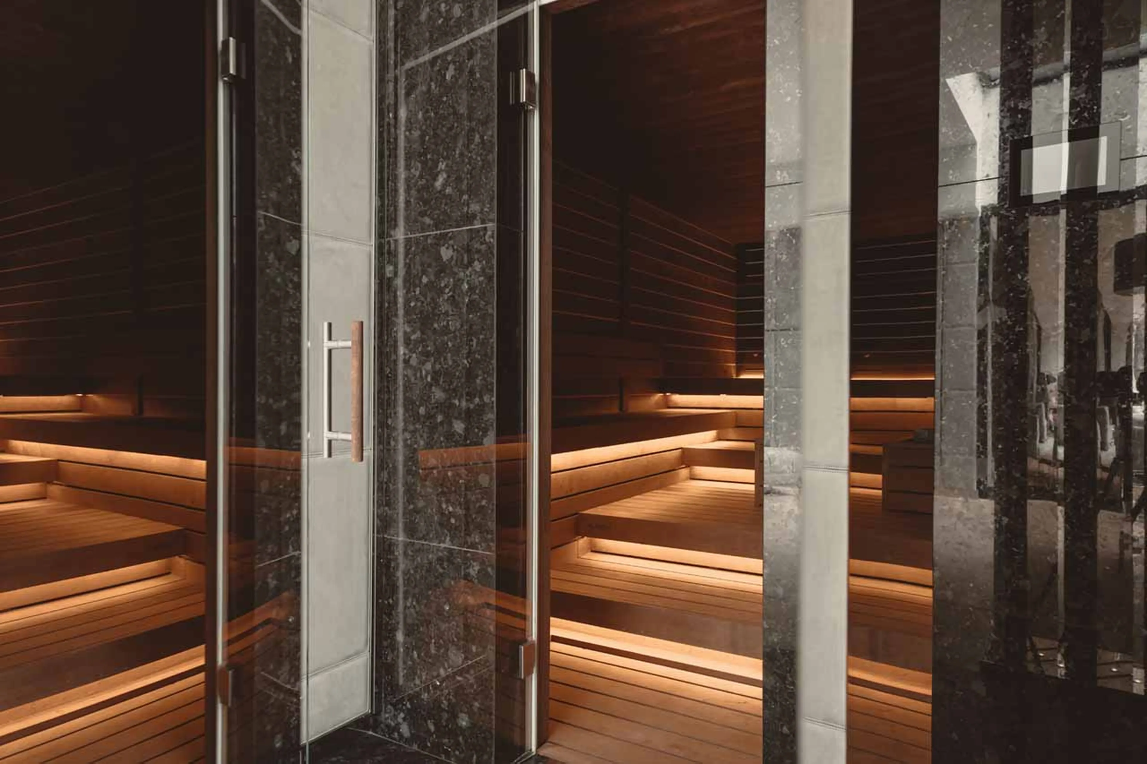 Sauna at Ultima Grand Villa in Geneva