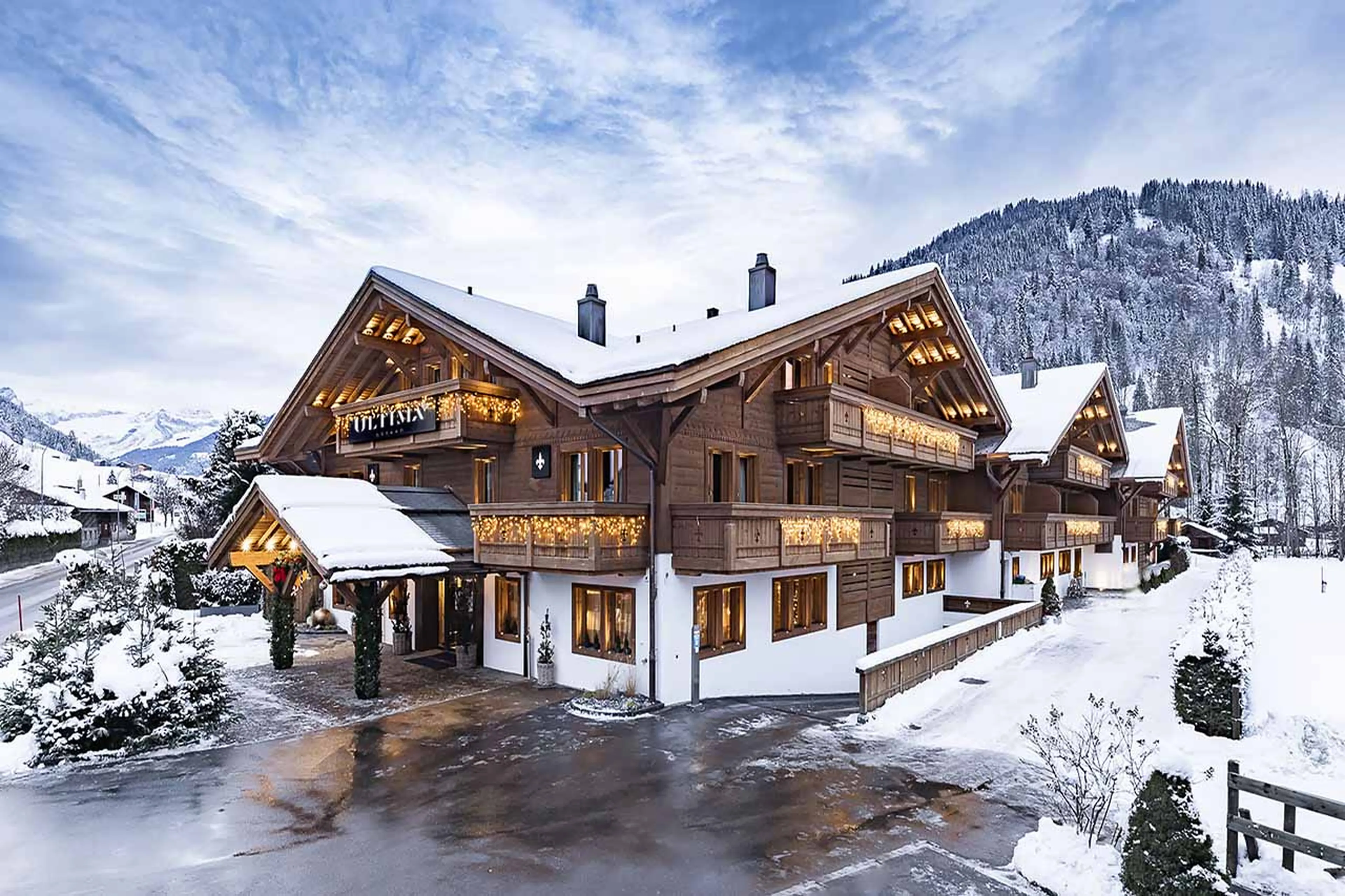 Exterior of Ultima Gstaad