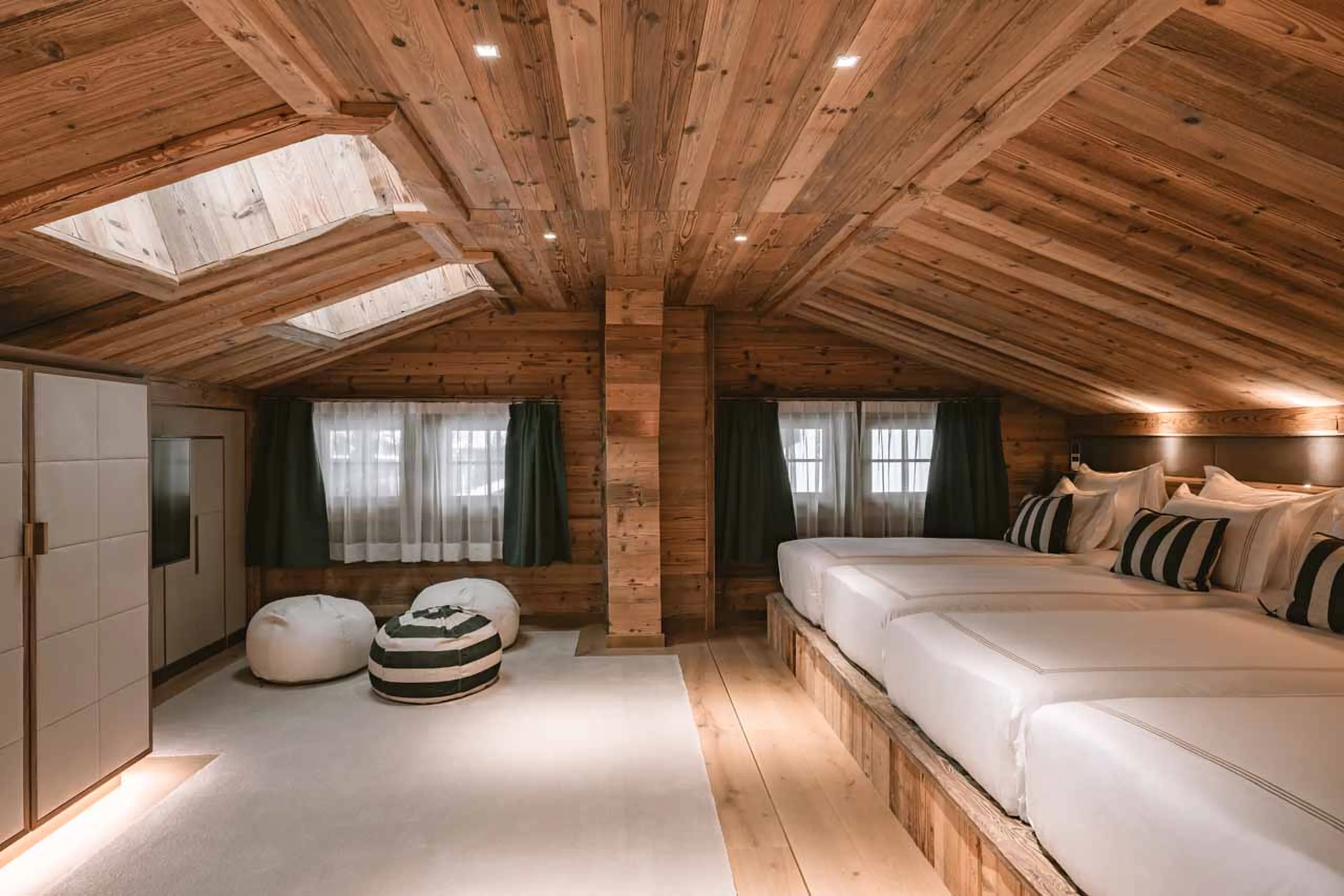 Dormitory bedroom in Ultima Gstaad Promenade in Gstaad