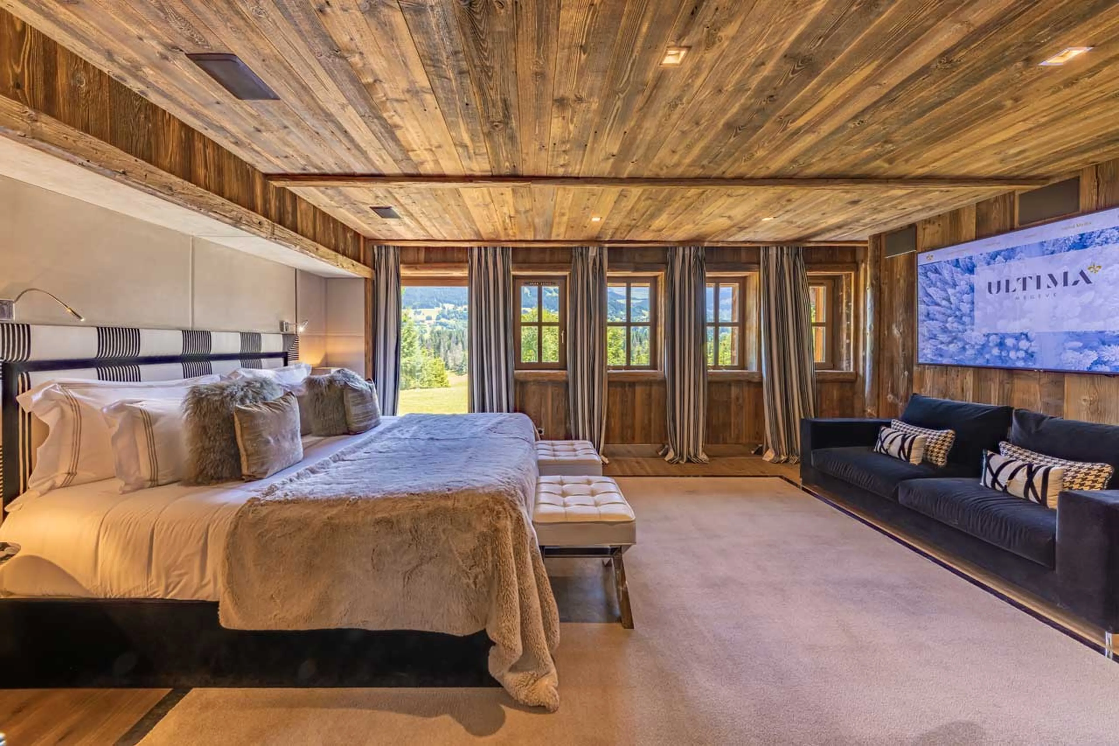Bedroom in Ultima Megeve
