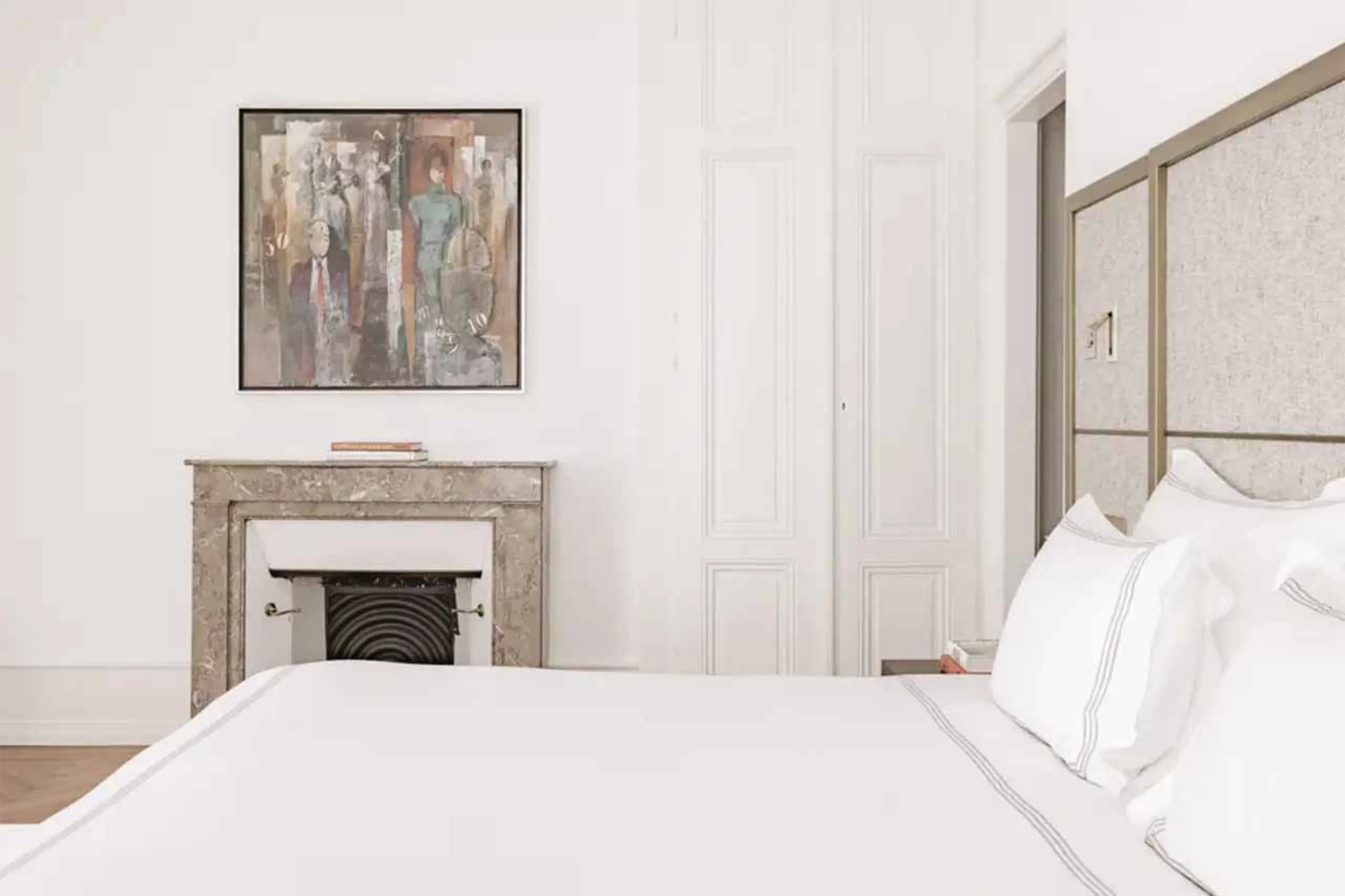 Bedroom at Ultima Quai Wilson Three-Bedroom Residence in Geneva