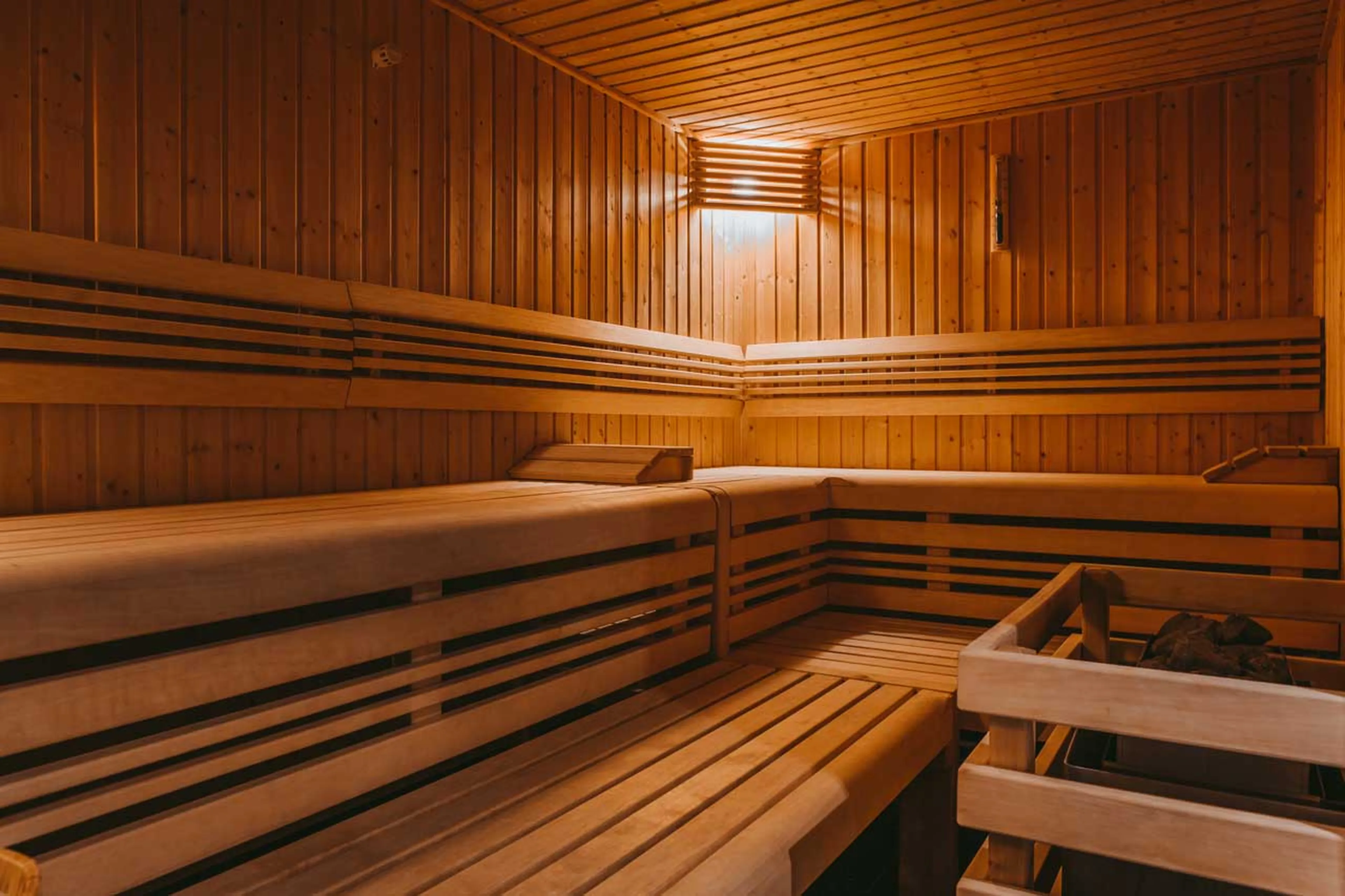 Shared sauna at Valentine 211 in Verbier