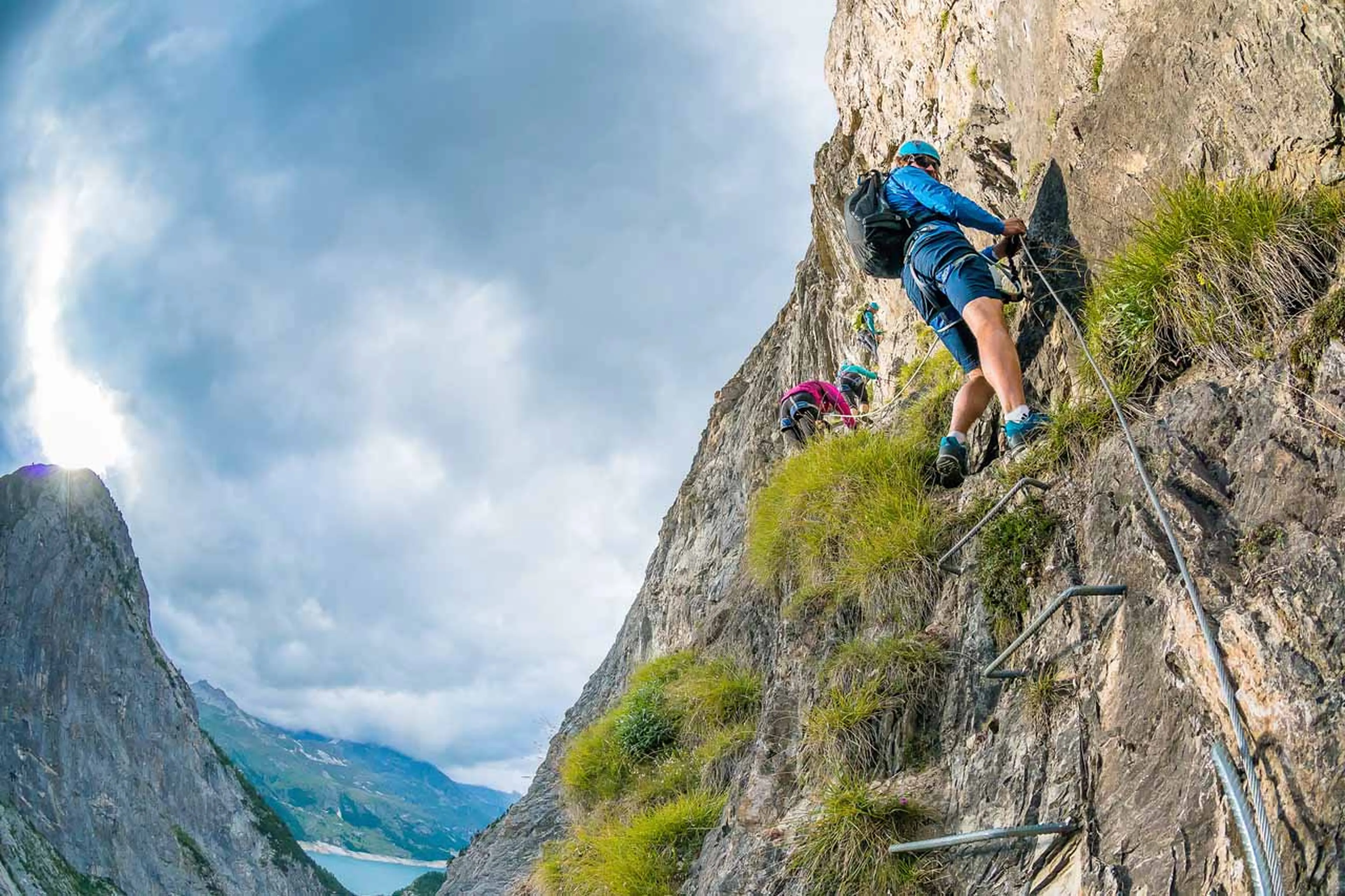 Via ferrata in Val d'Isere