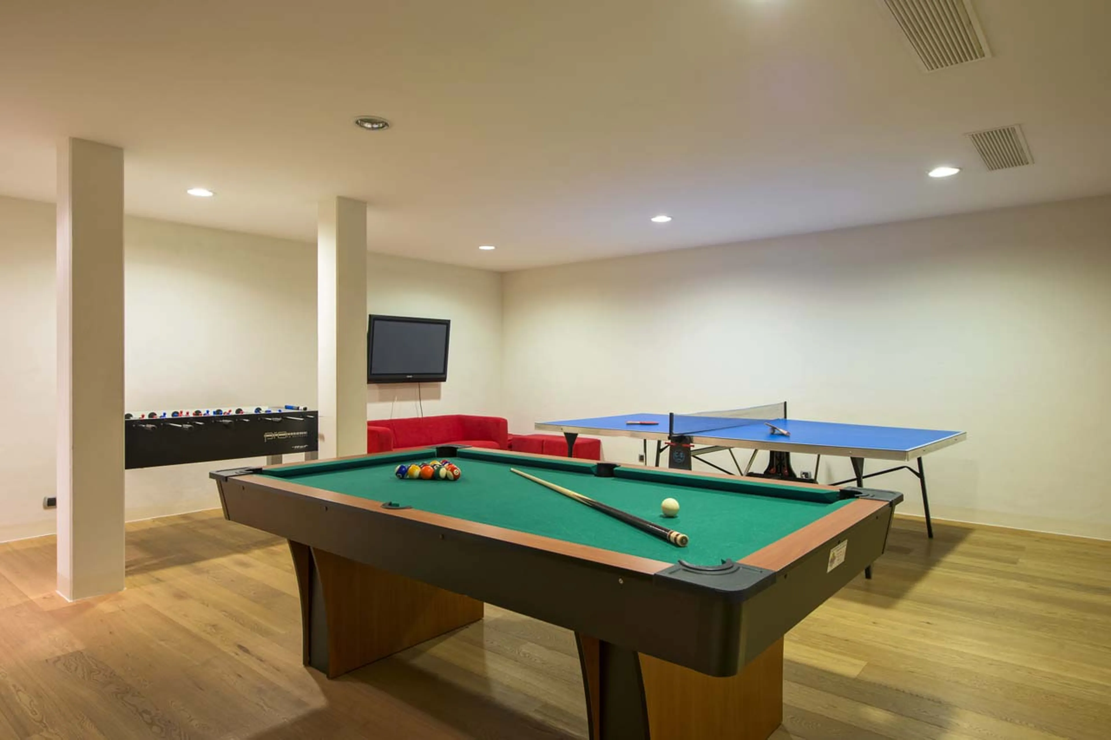 Games room at  Apartment Victoria 111 in Verbier