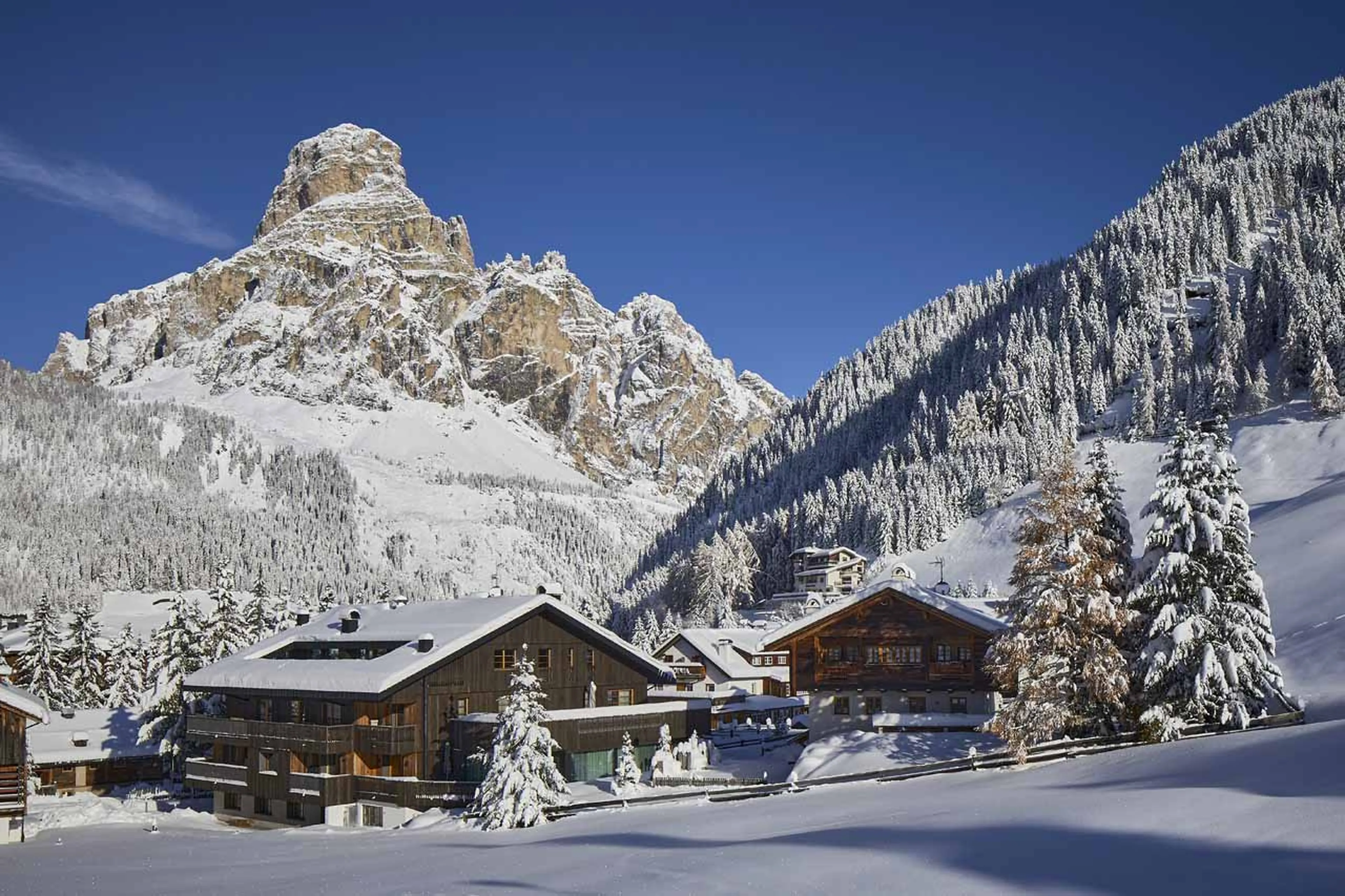 Exterior of Villa al Sole in Alta Badia