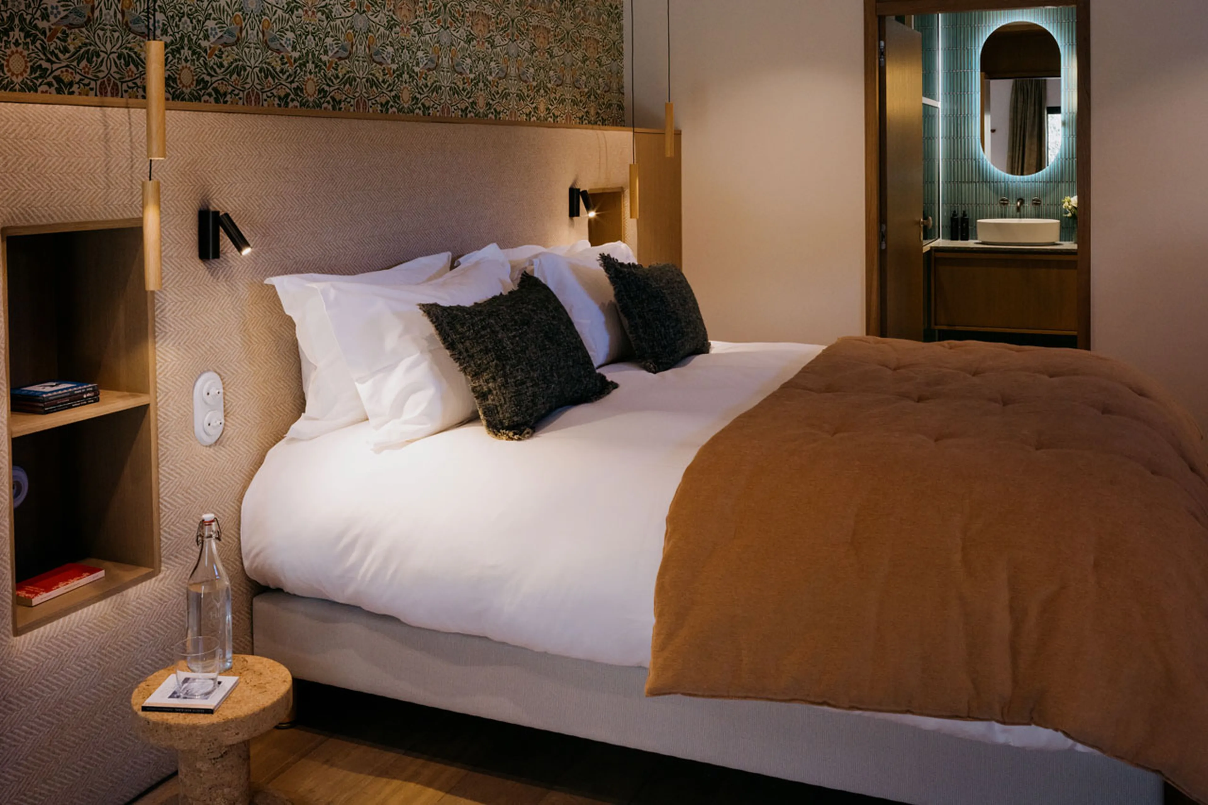 Bedroom three at Villa Butterfly in Chamonix