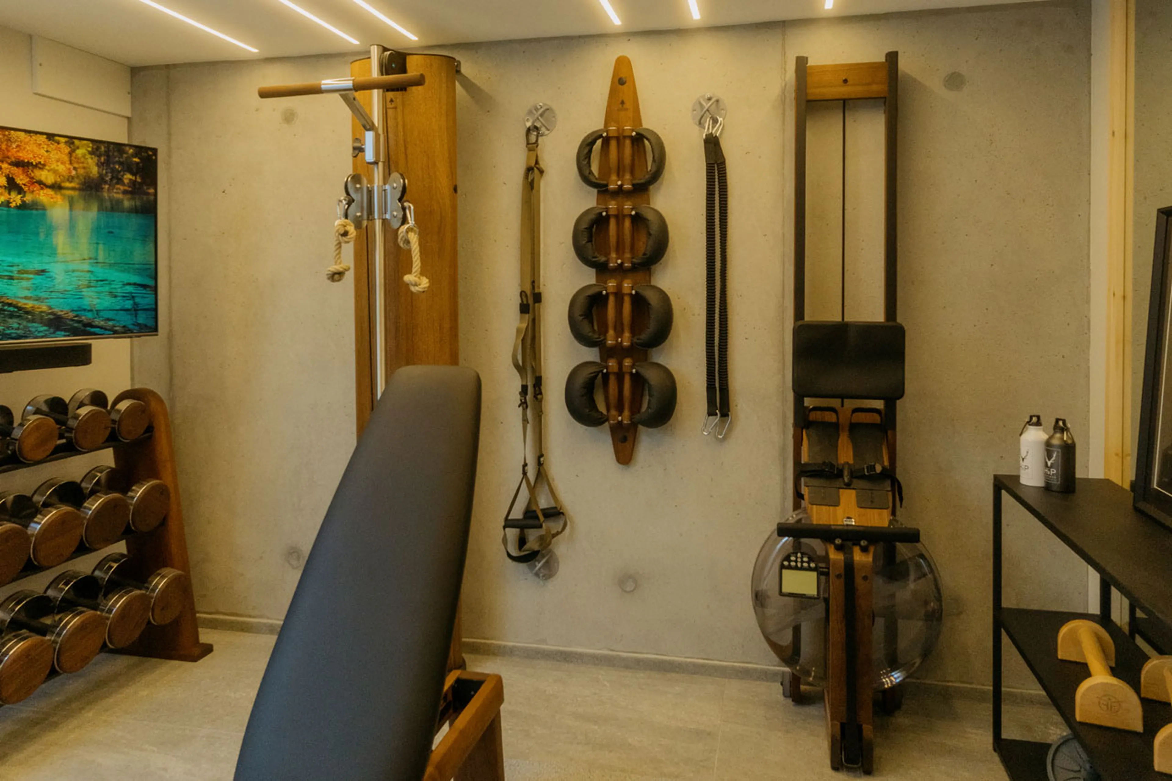 Gym at Villa Butterfly in Chamonix