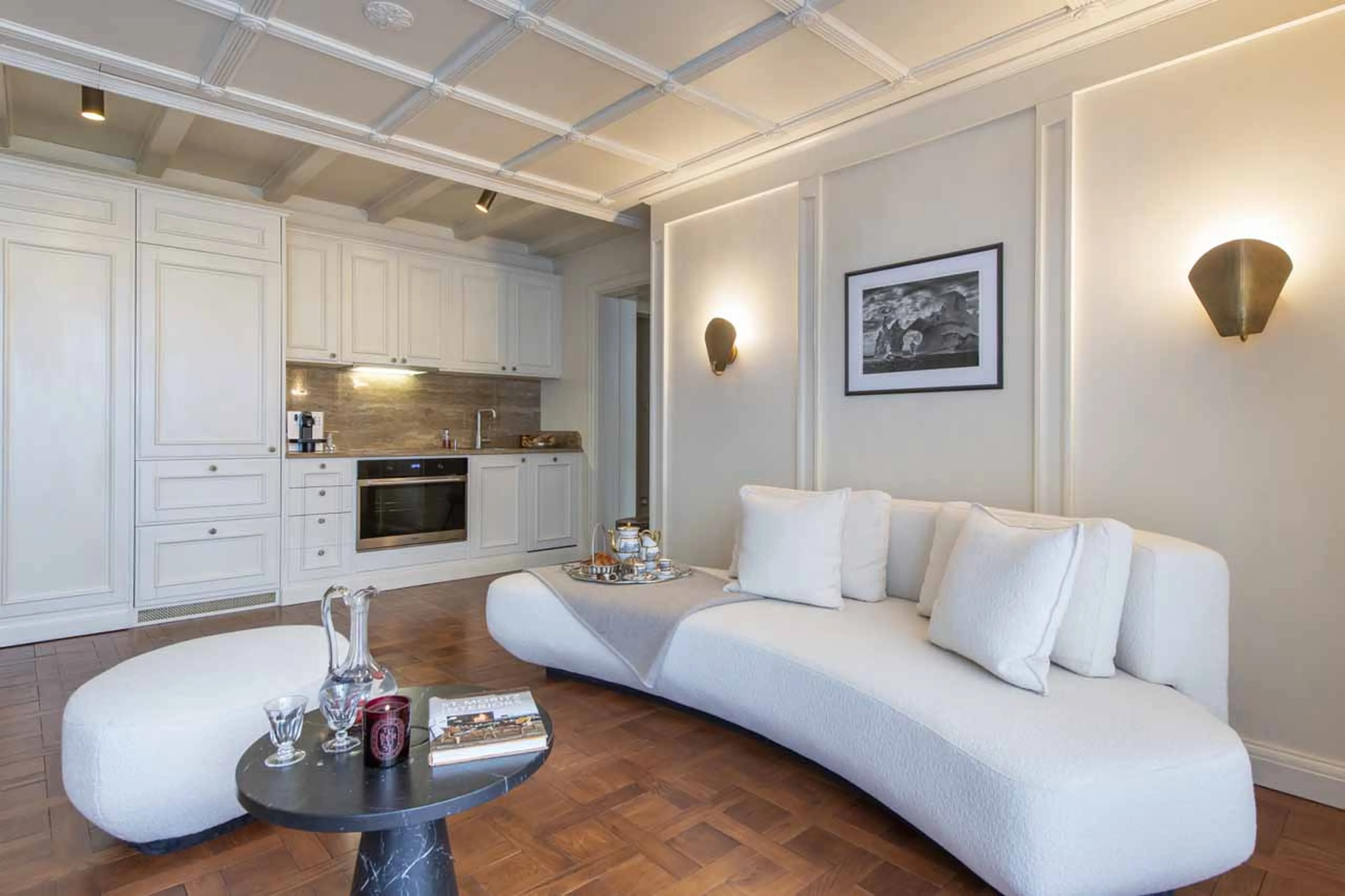 Kitchen at Apartment Erica in St Moritz