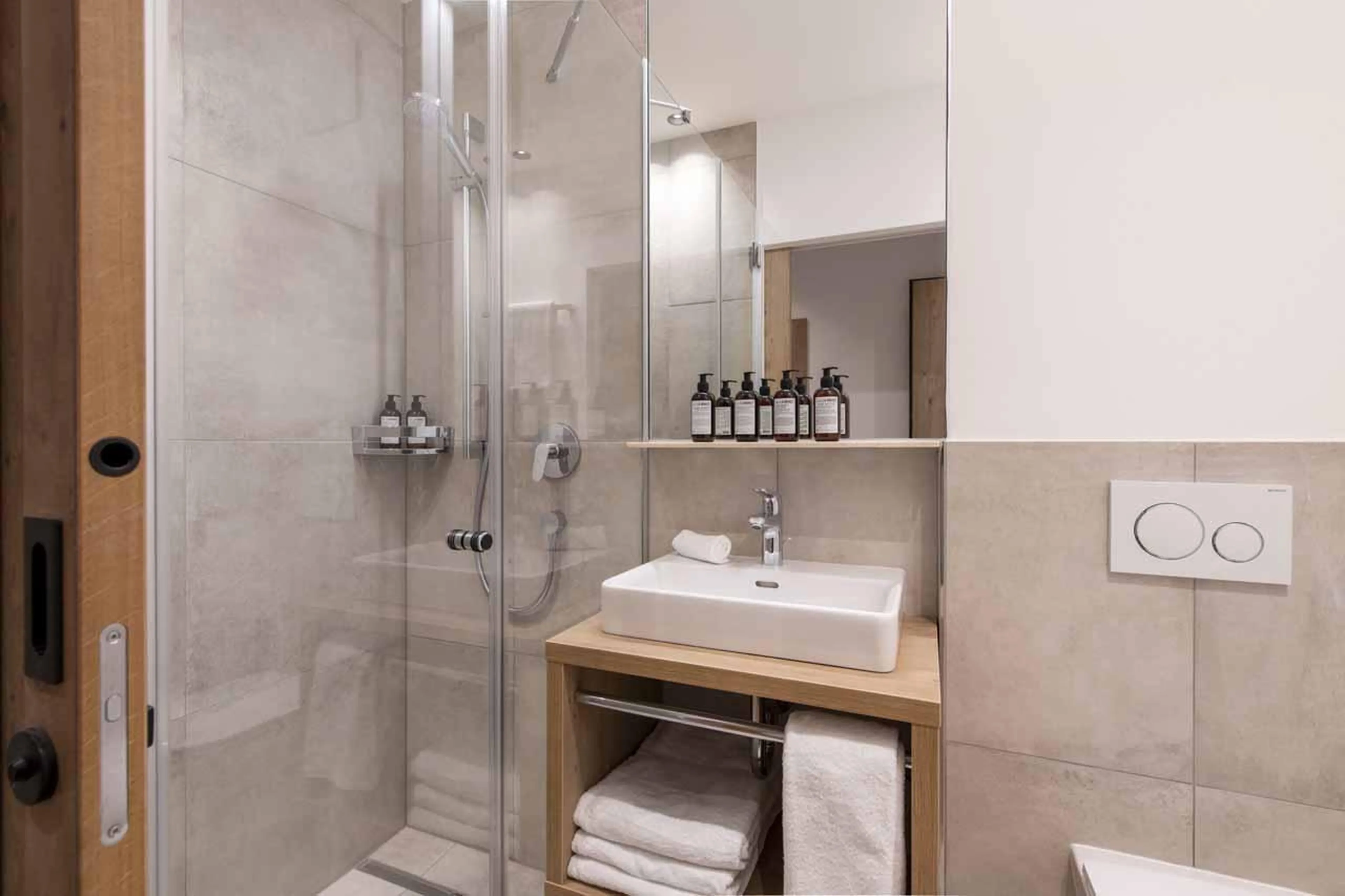 Bathroom one at Villa Villekulla in St Anton