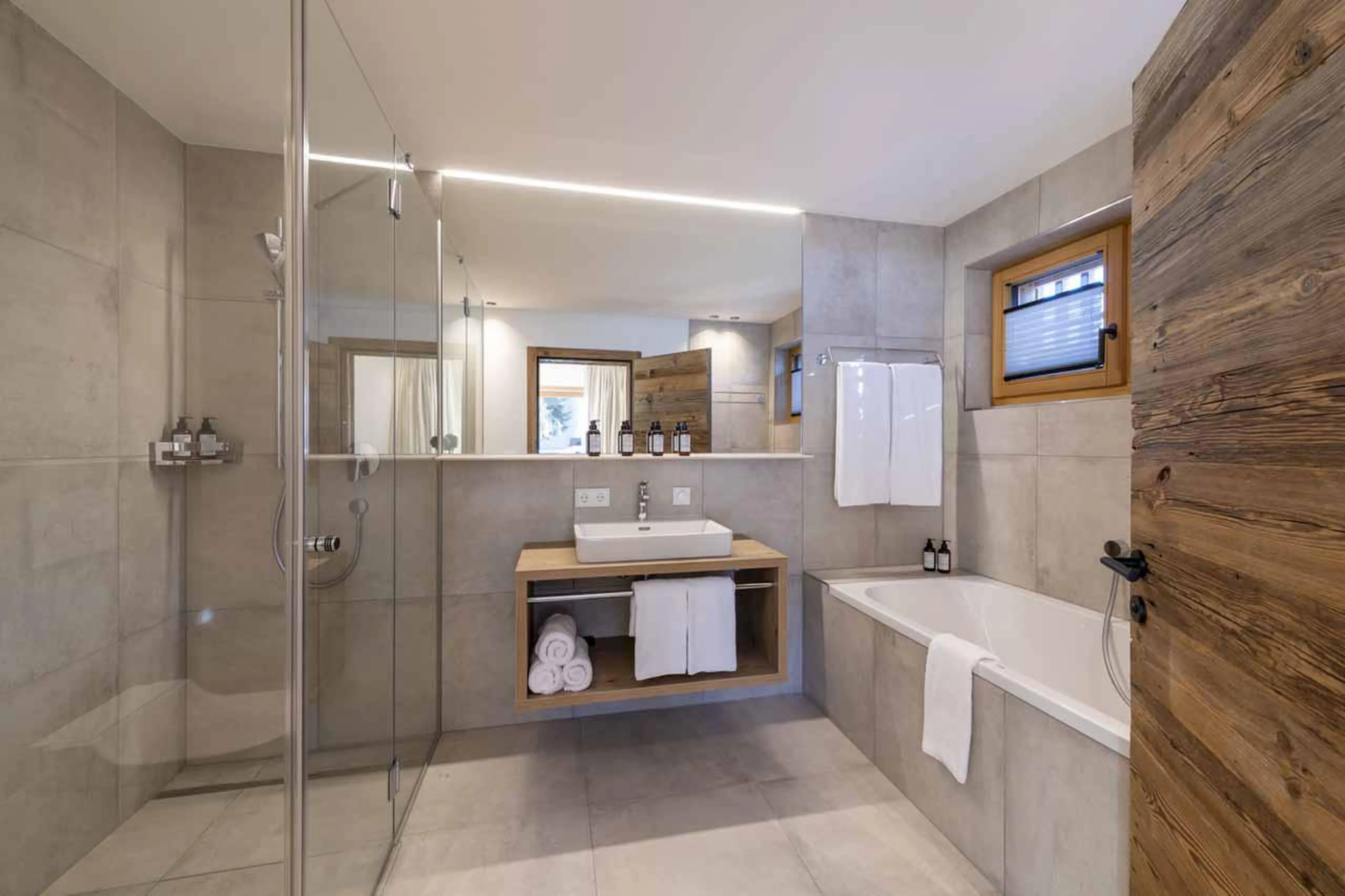 Bathroom four at Villa Villekulla in St Anton