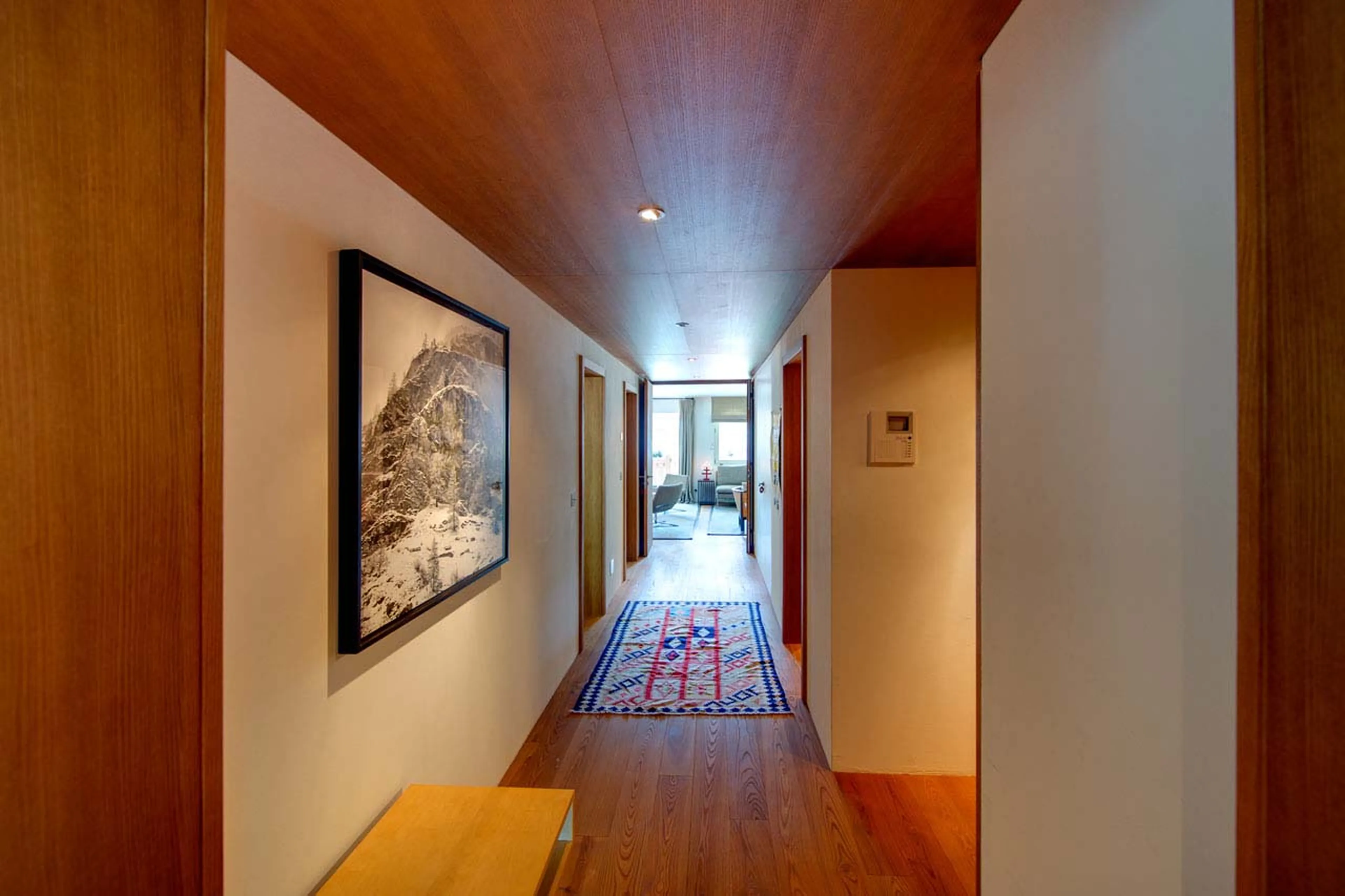 Hallway at Whymper Residence in Zermatt