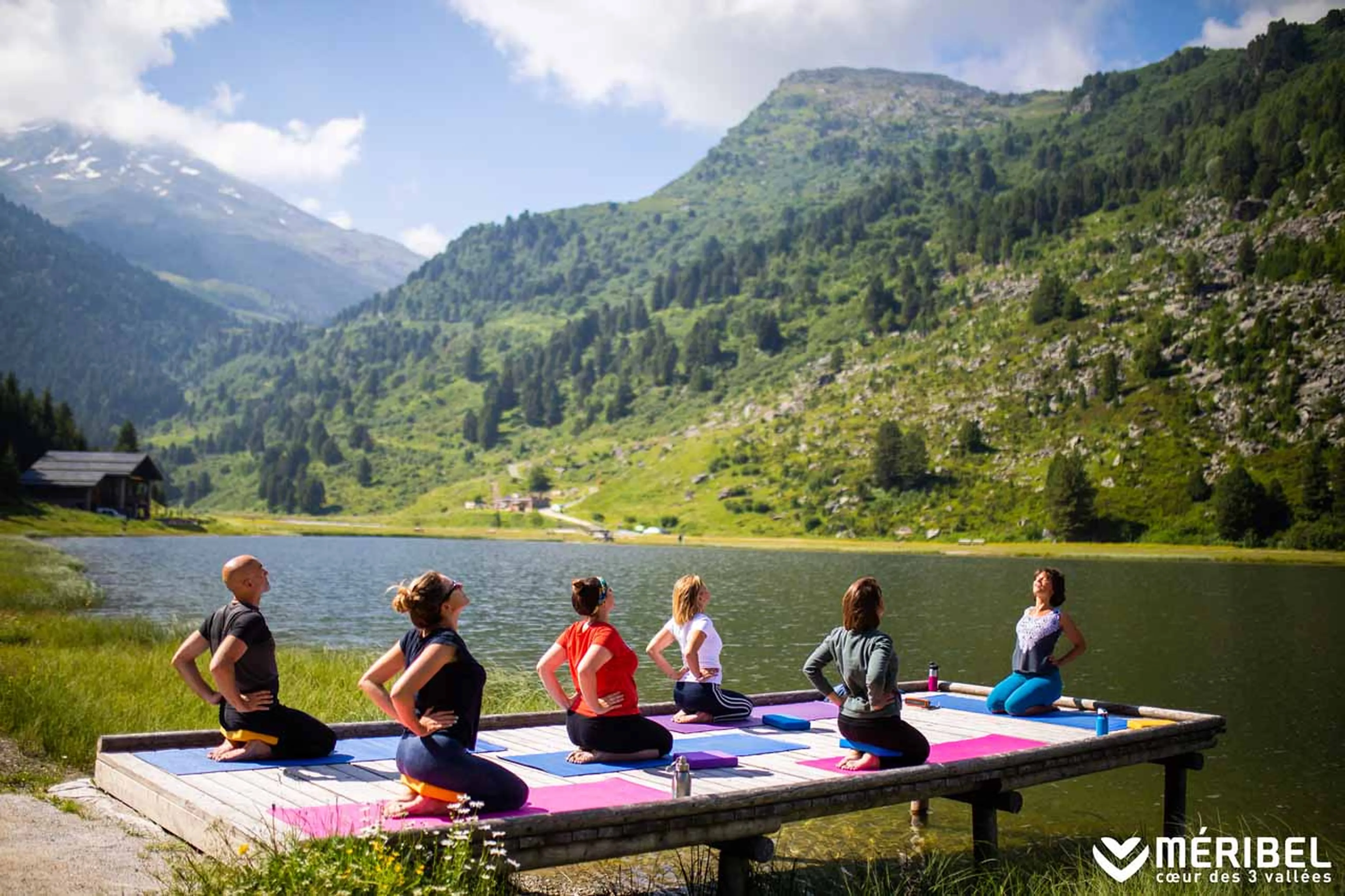 Yoga in Meribel in summer