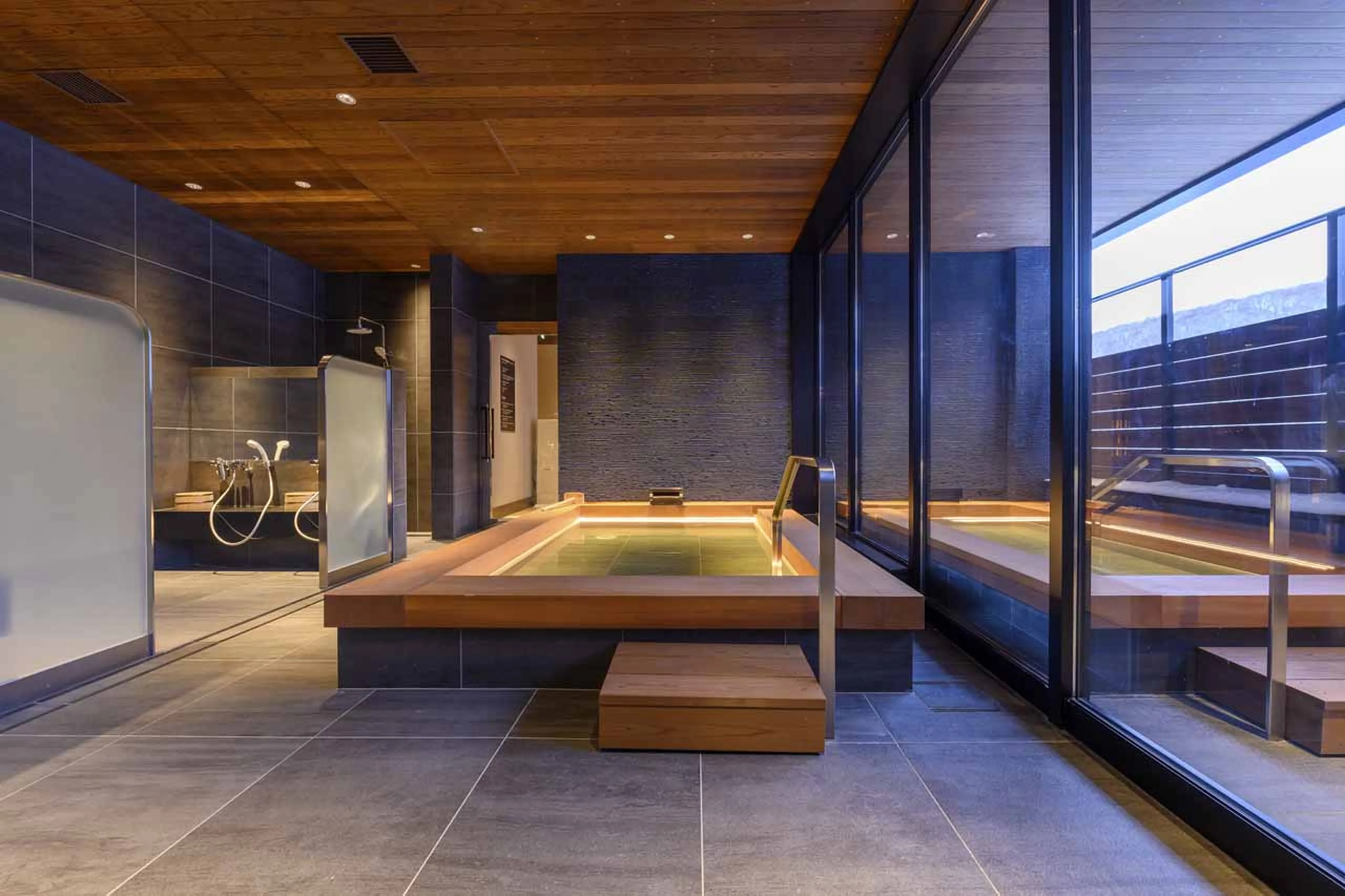 Shared spa area at Yu Kiroro 3 Bedroom Superior