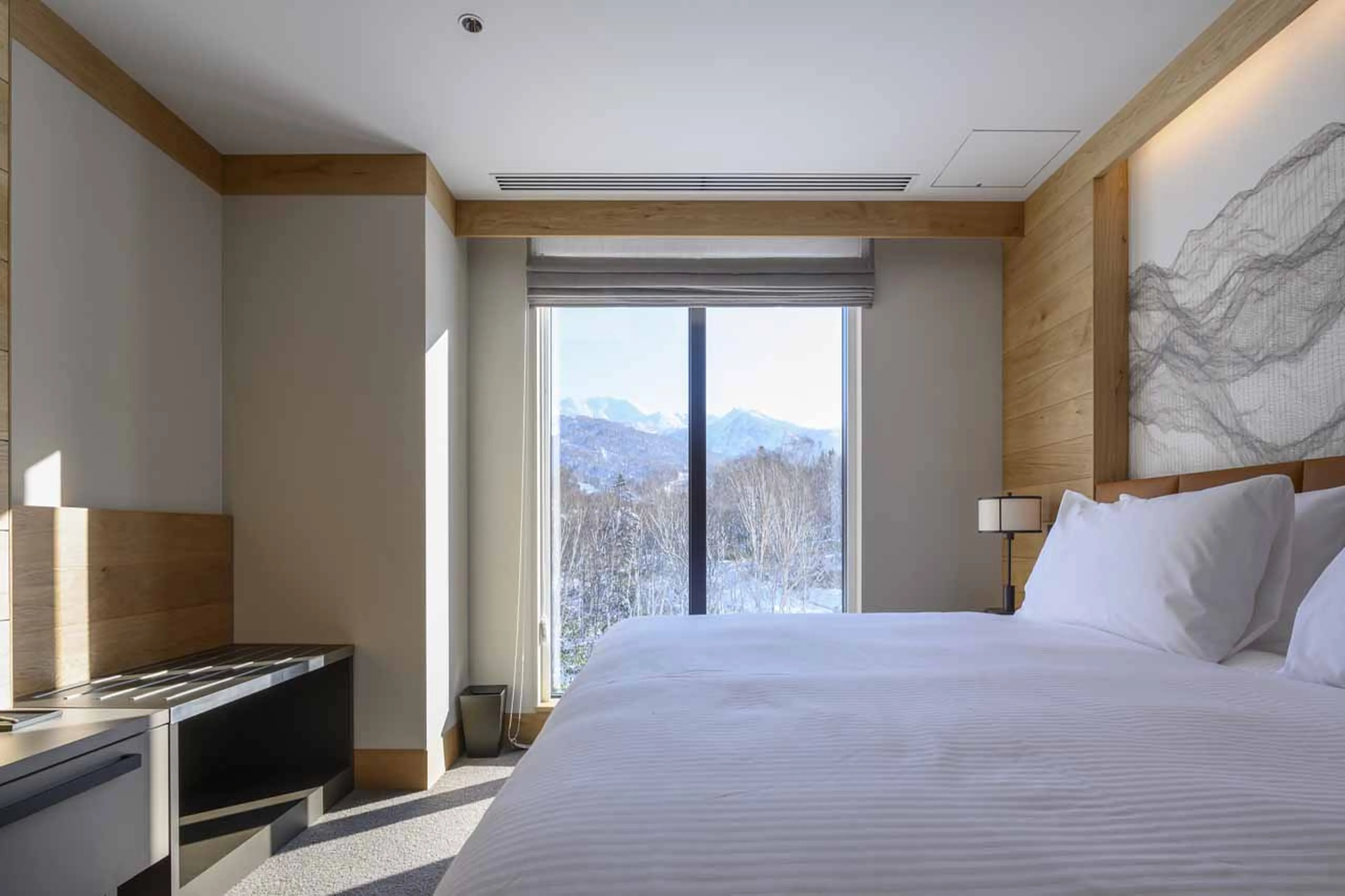 Views from bedroom at Yu Kiroro 3 Bedroom Deluxe in Kiroro