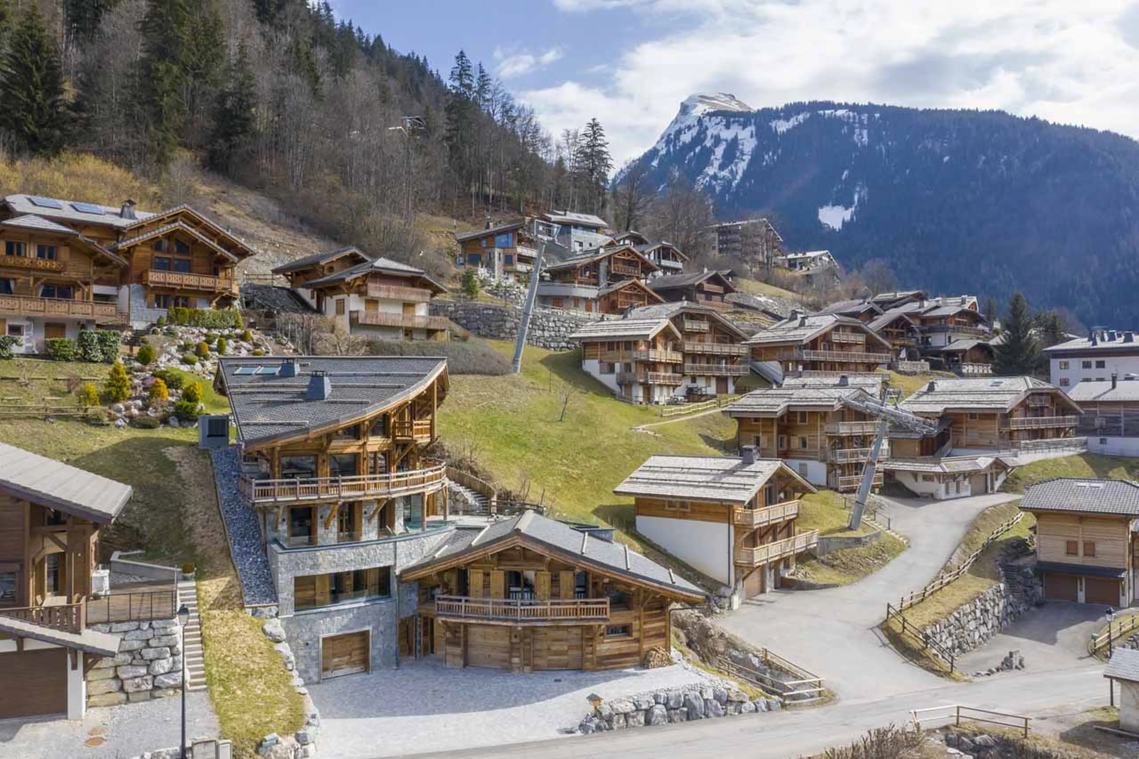 Location of Zems Lodge in Morzine