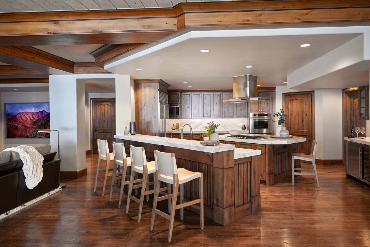 Kitchen at Snowflake Penthouse in Beaver Creek